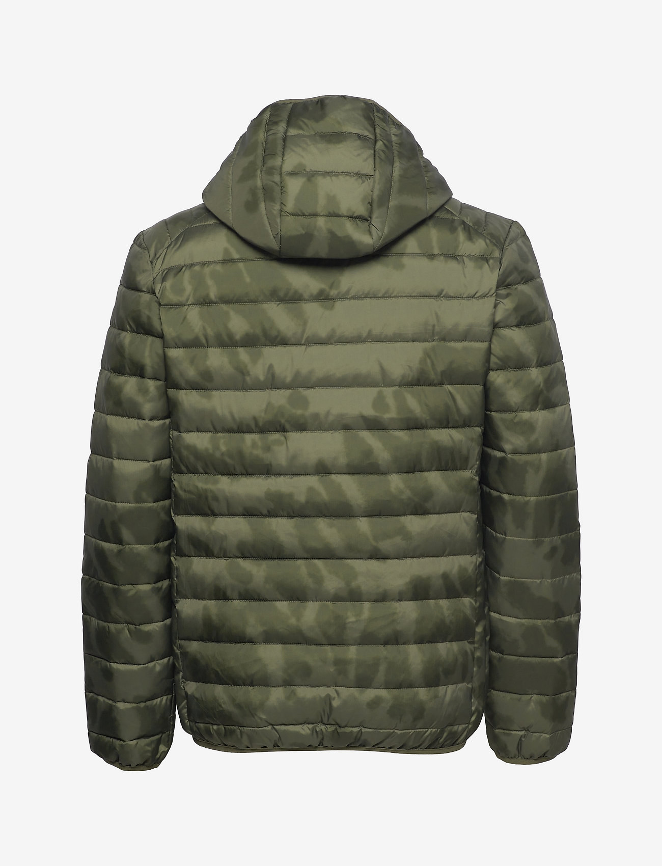 Ellesse - EL LOMBARDY TIE DYE PADDED JACKET - dark green - 1