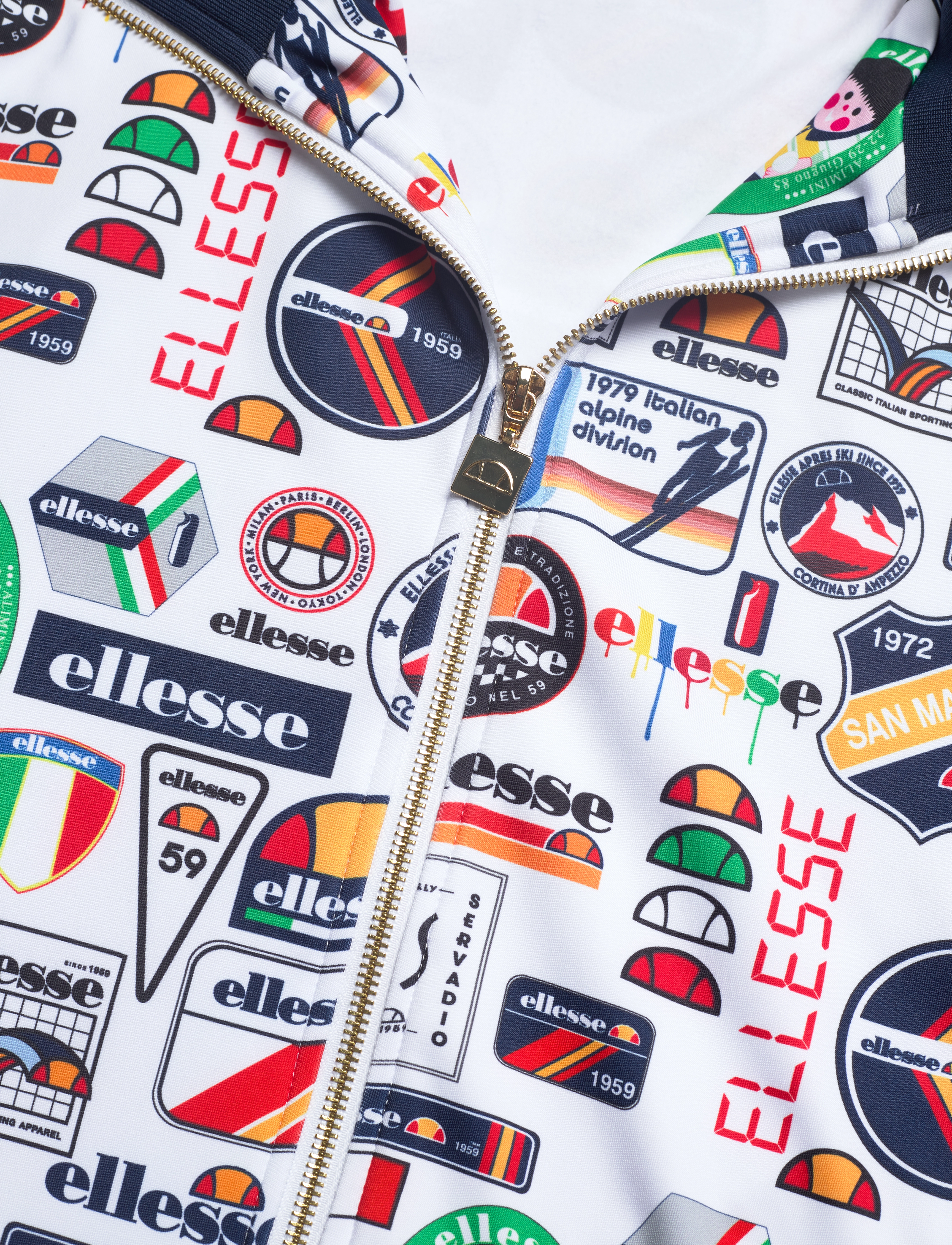 Ellesse - EL BADGED TRACK TOP - white - 2