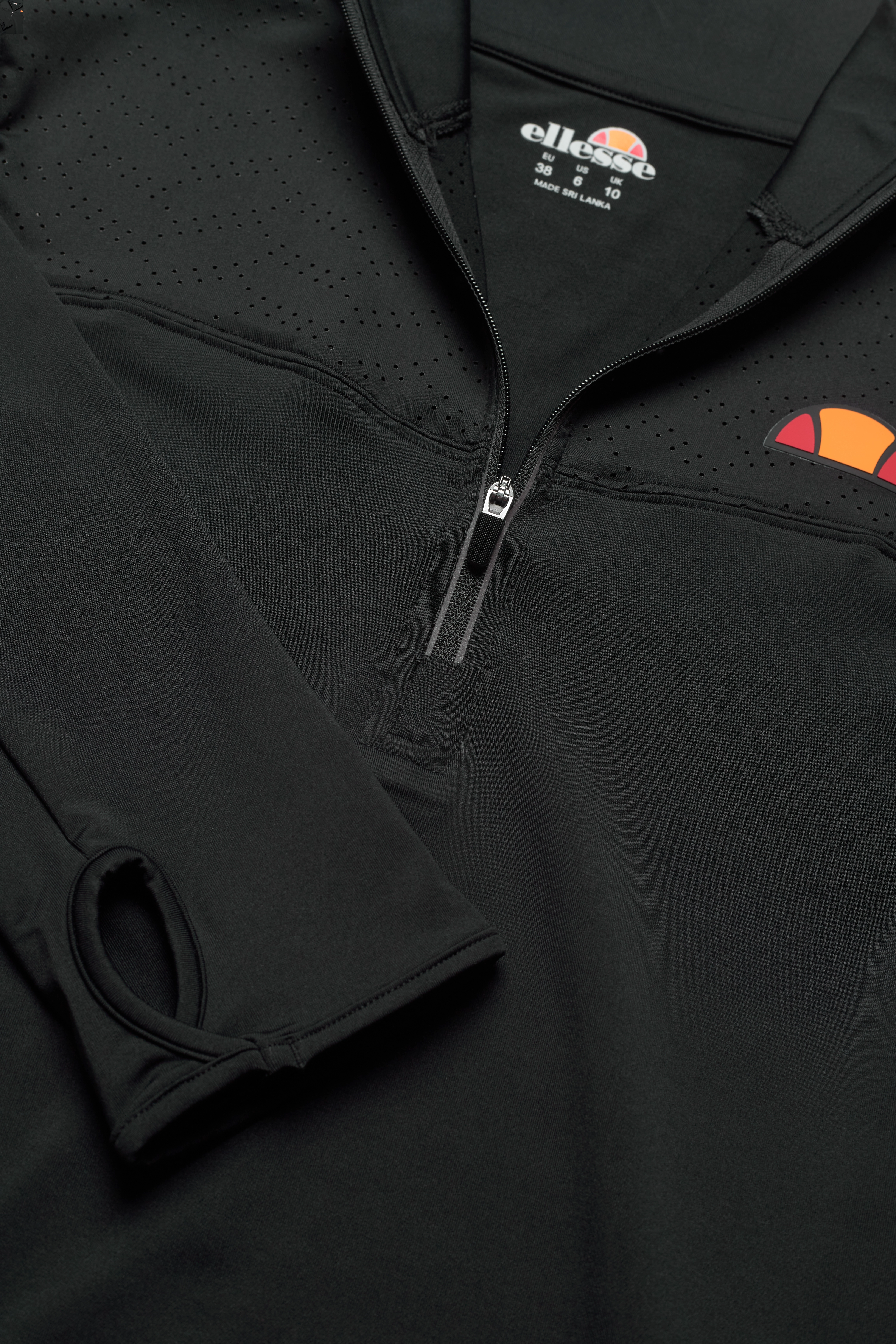 Ellesse - EL SIREN 1/2 ZIP TOP - black - 2