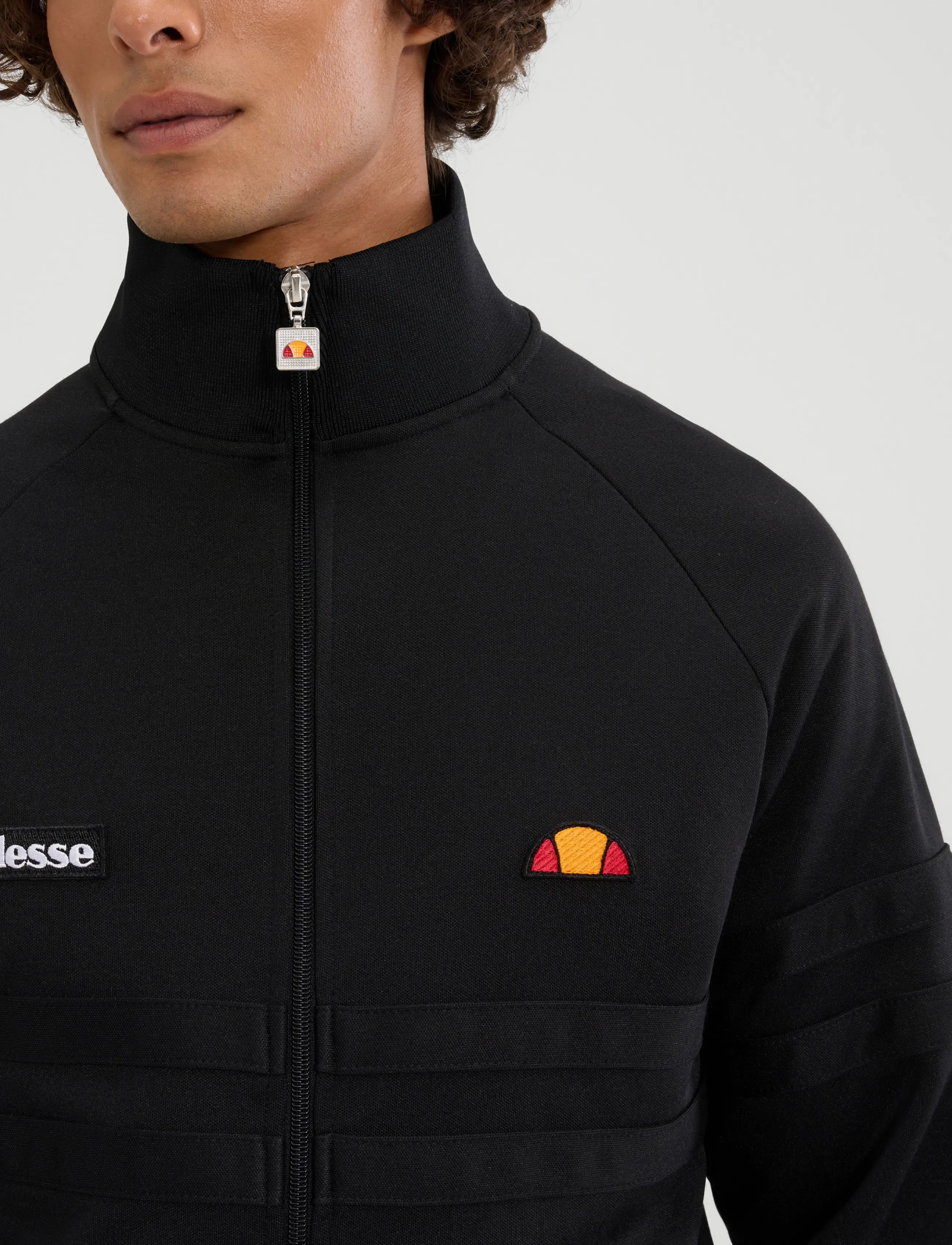 Ellesse - RIMINI TRACK JACKET - black mono - 3