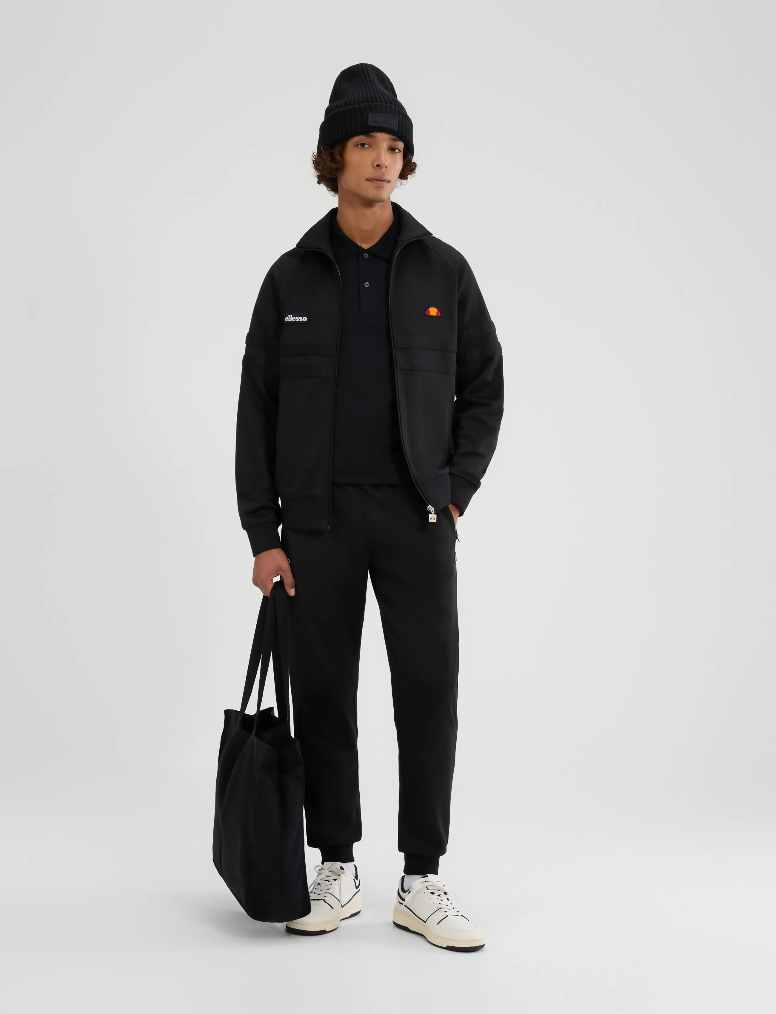 Ellesse - RIMINI TRACK JACKET - black mono - 4