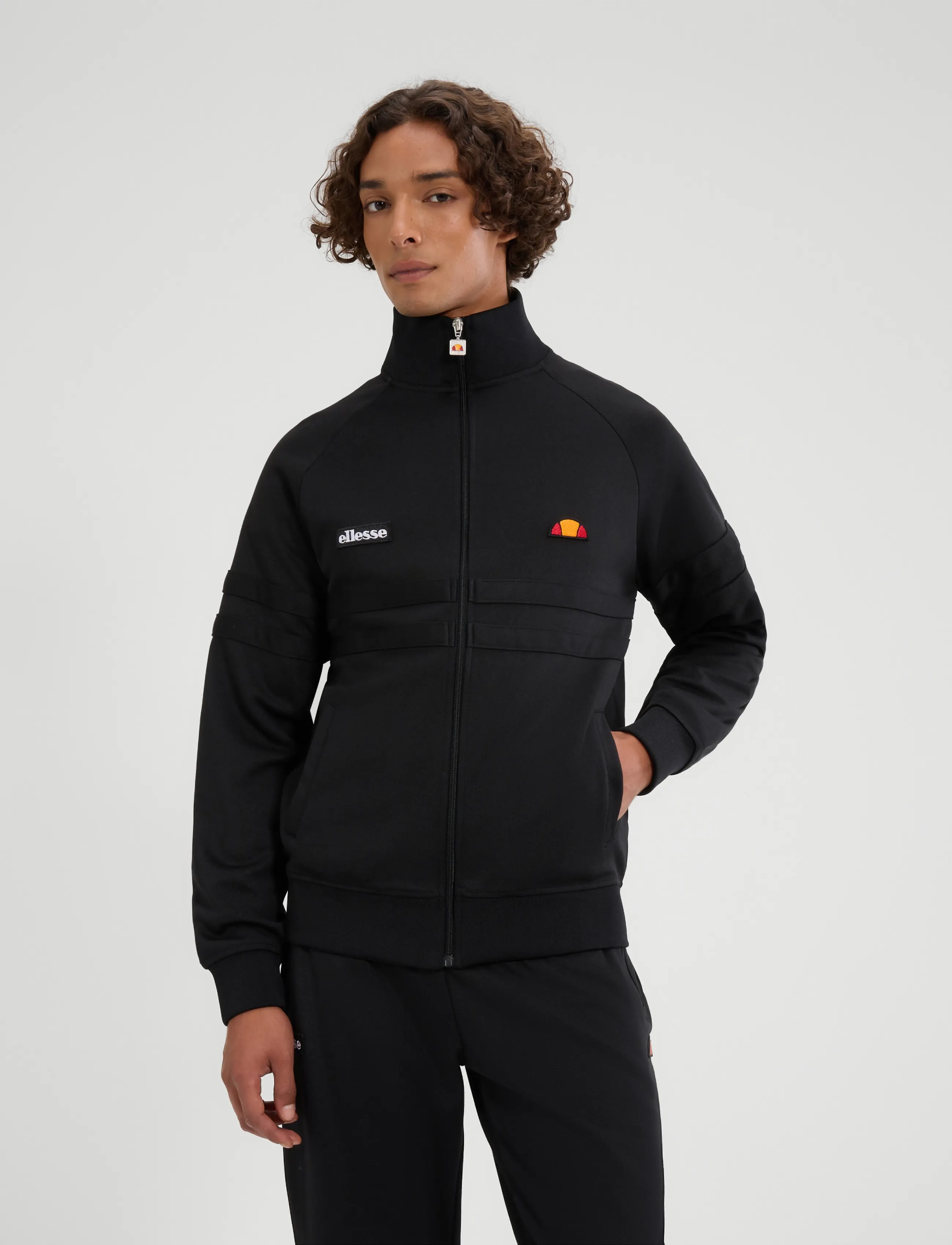 Ellesse - RIMINI TRACK JACKET - black mono - 5