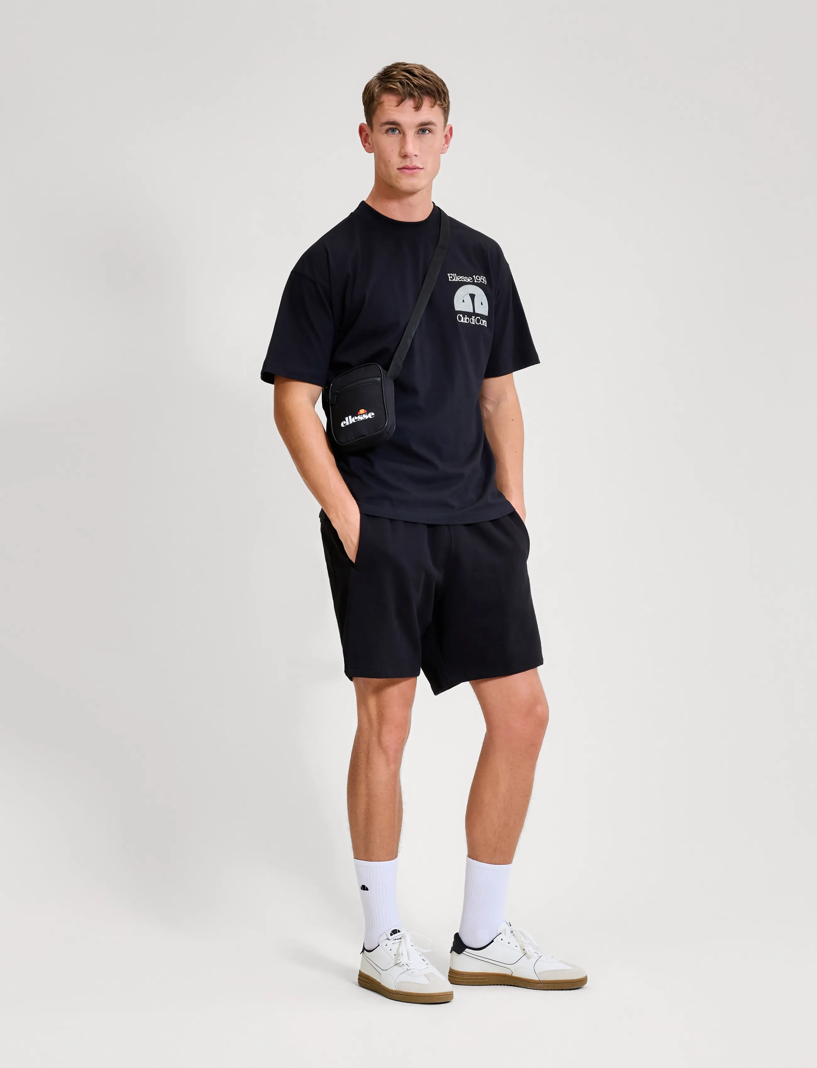 Ellesse - Relo Small Item Bag - Õlakotid - black - 0