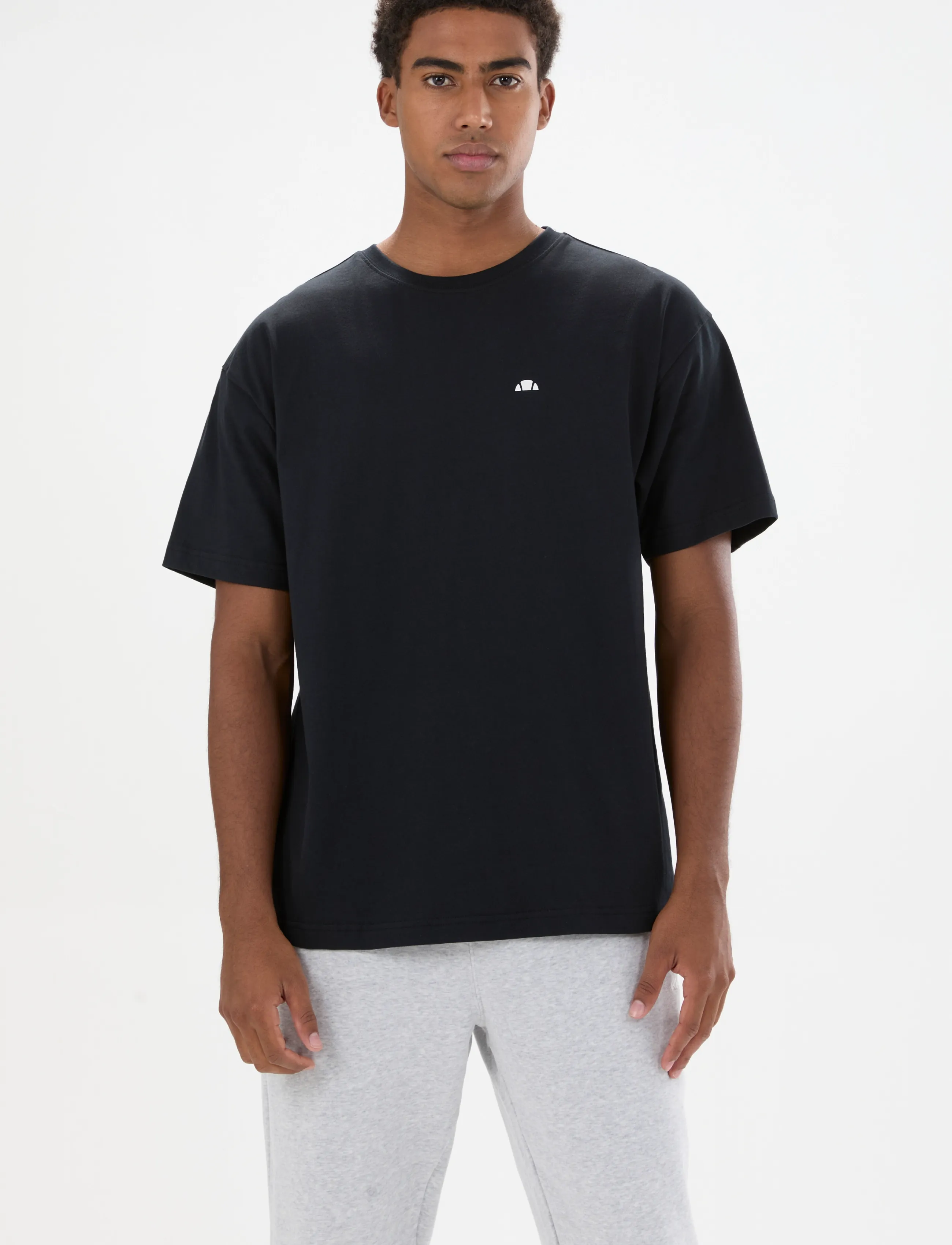 Ellesse - LEONARDOS TEE - kurzärmelige t-shirts - black - 5