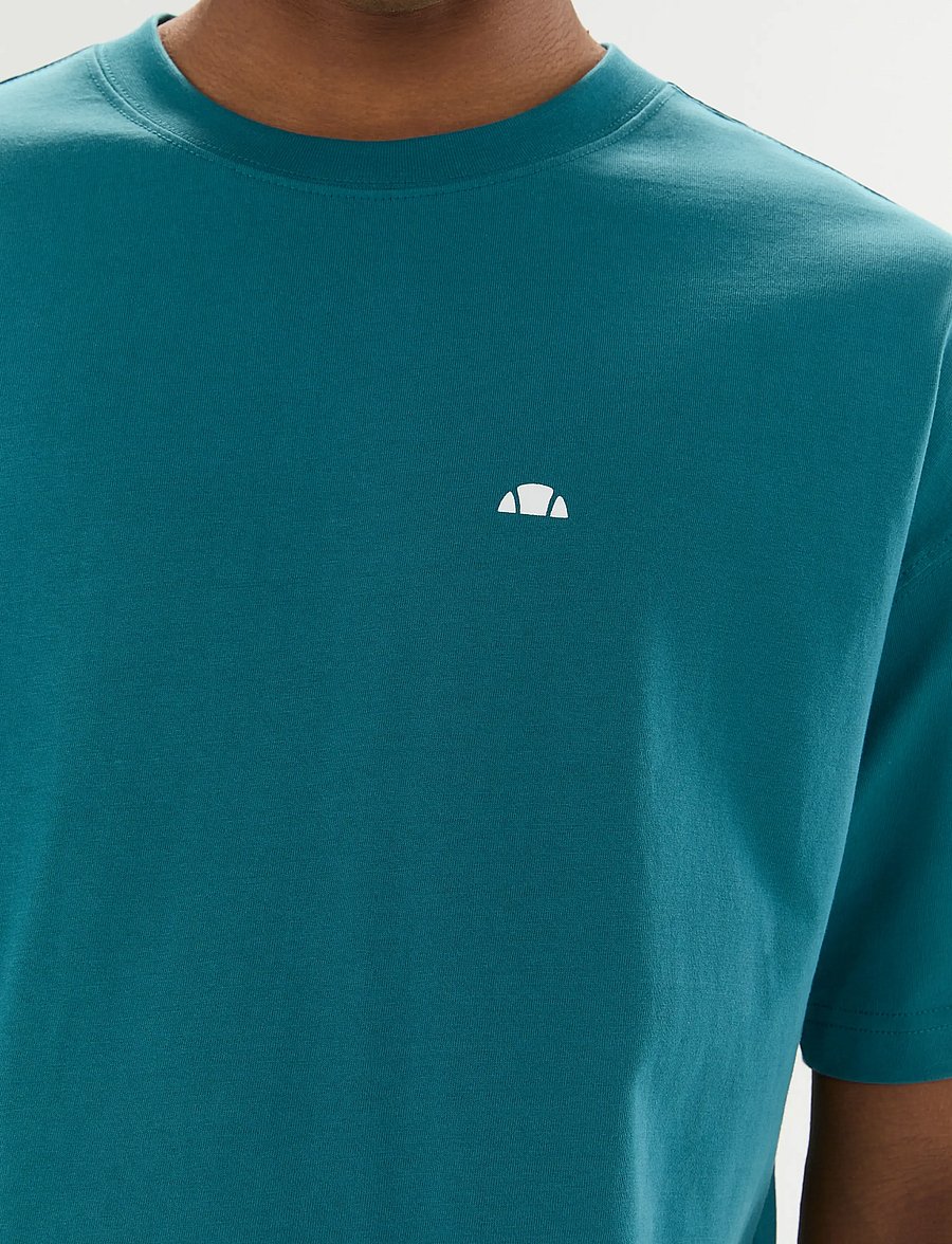 Ellesse - LEONARDOS TEE - lühikeste varrukatega t-särgid - teal - 3