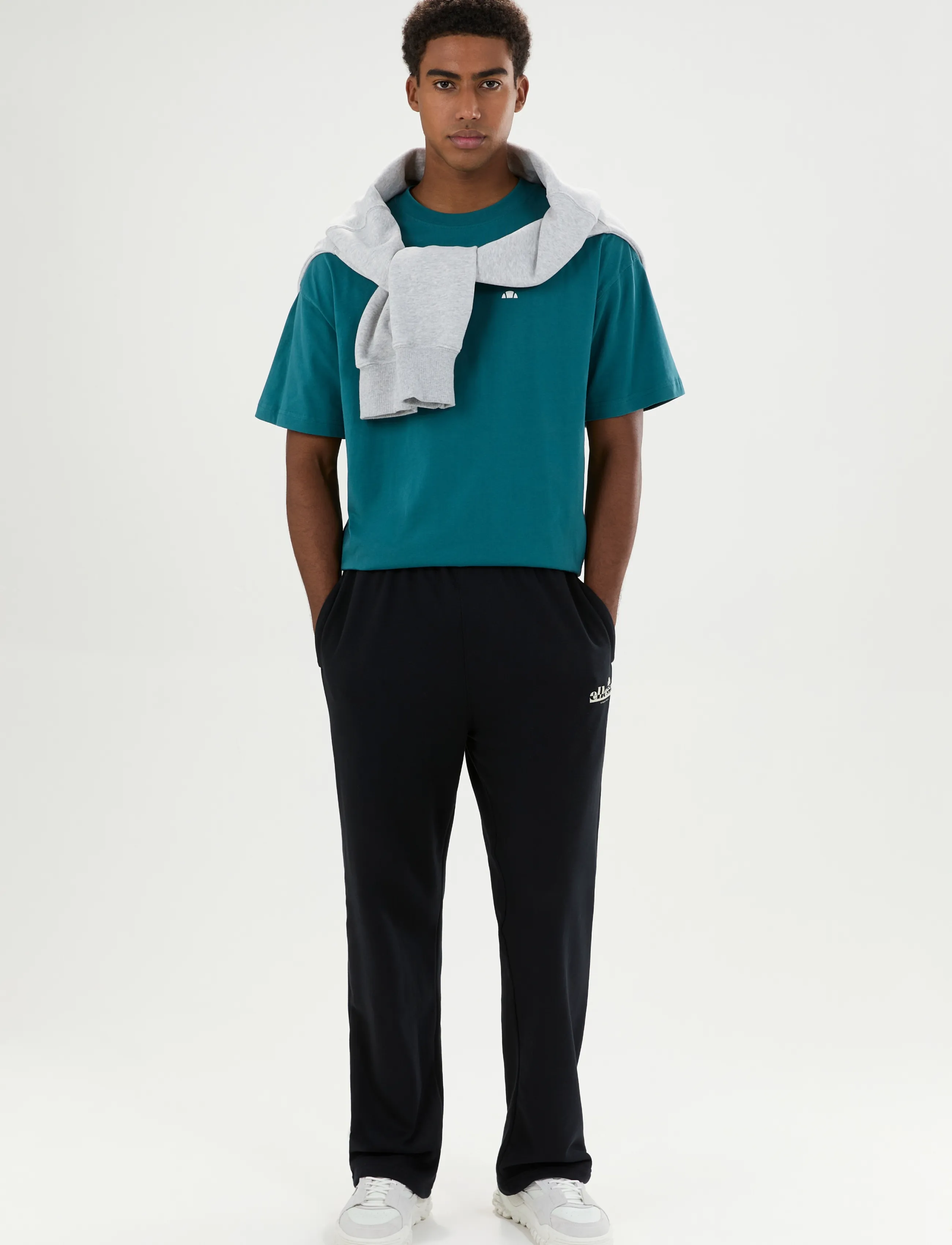 Ellesse - LEONARDOS TEE - lühikeste varrukatega t-särgid - teal - 4