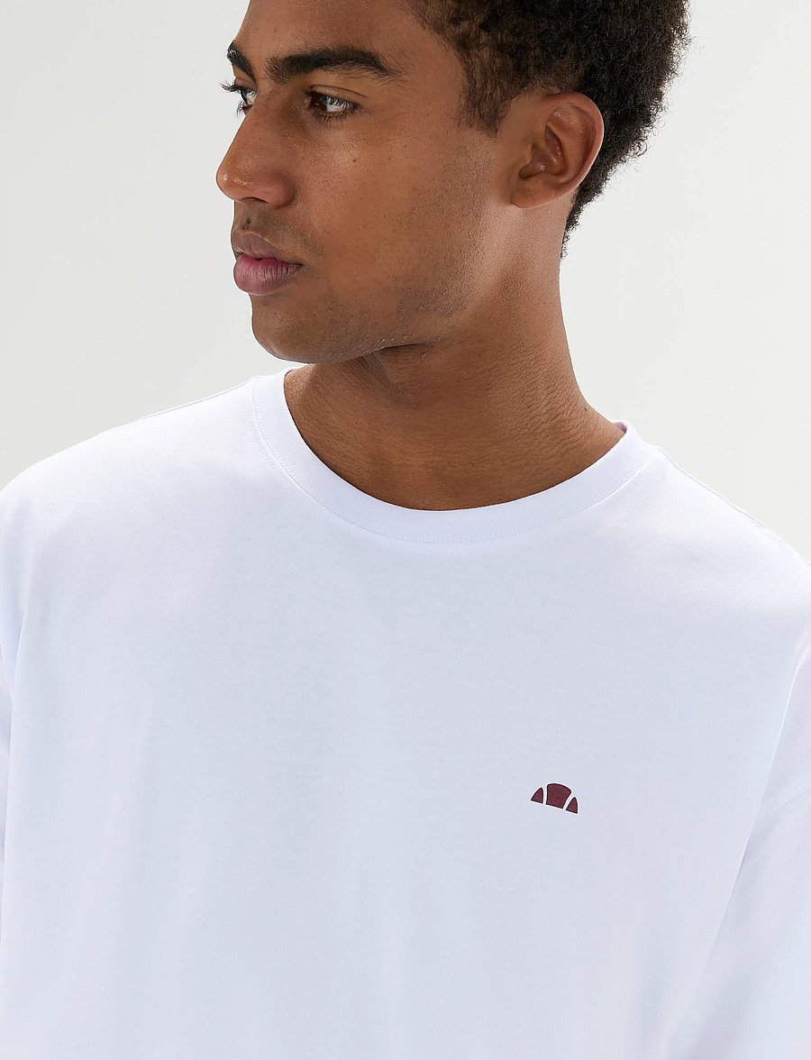 Ellesse - LEONARDOS TEE - kortærmede t-shirts - white - 3