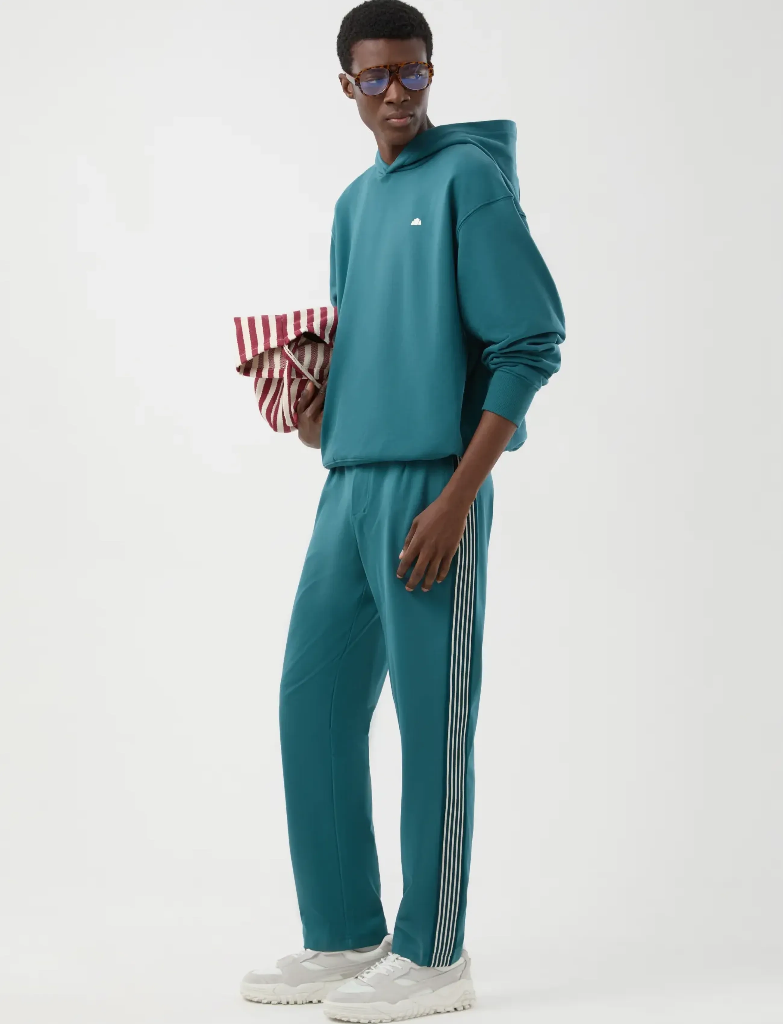 Ellesse - LEONARDOS HOODIE - kapuzenpullover - teal - 4