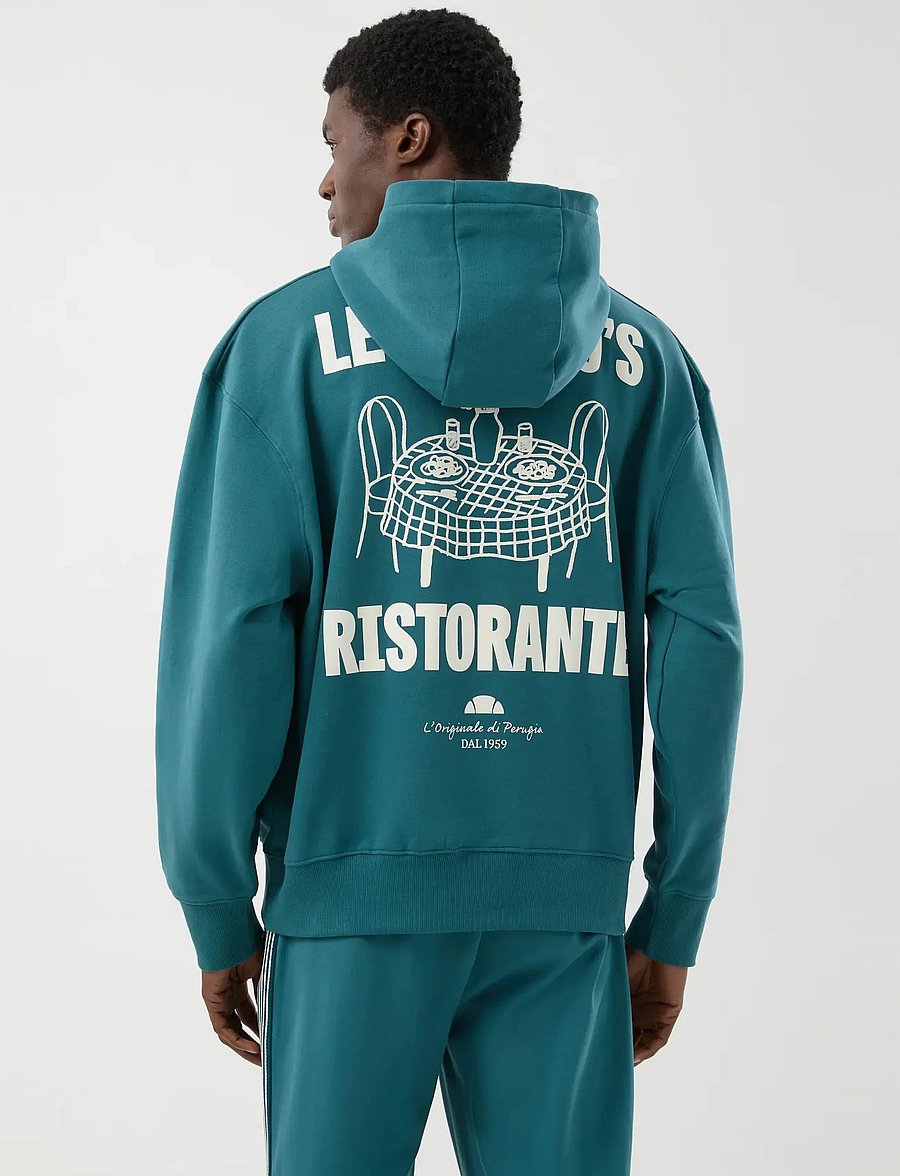 Ellesse - LEONARDOS HOODIE - kapuzenpullover - teal - 3