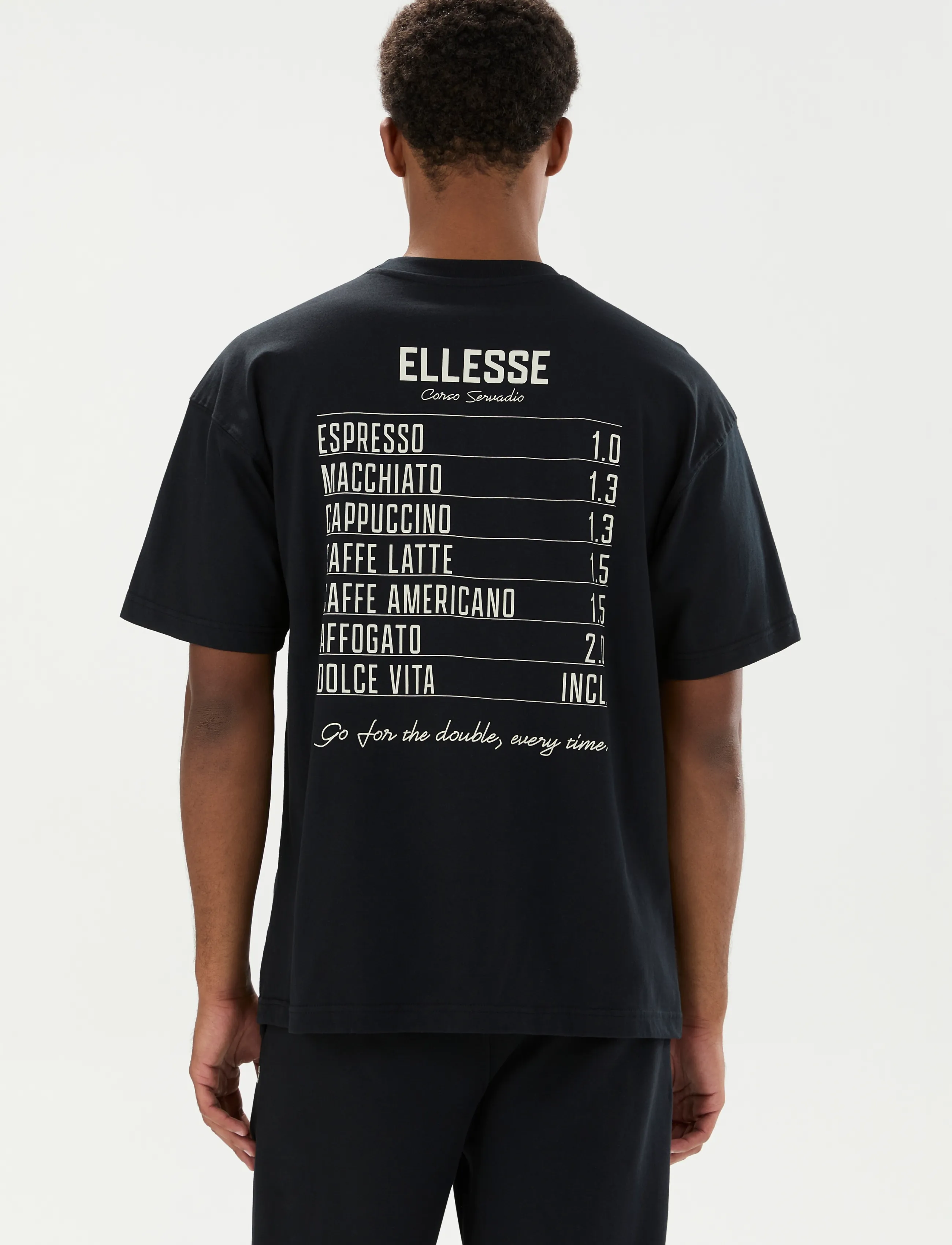 Ellesse DOLCE VITA TEE - Tøj - BLACK / black