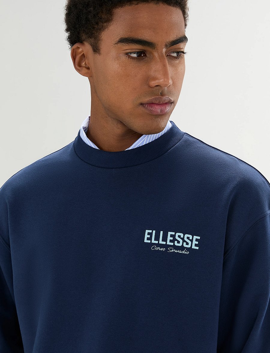 Ellesse - DOLCE VITA SWEATSHIRT - sweatshirts - navy - 4