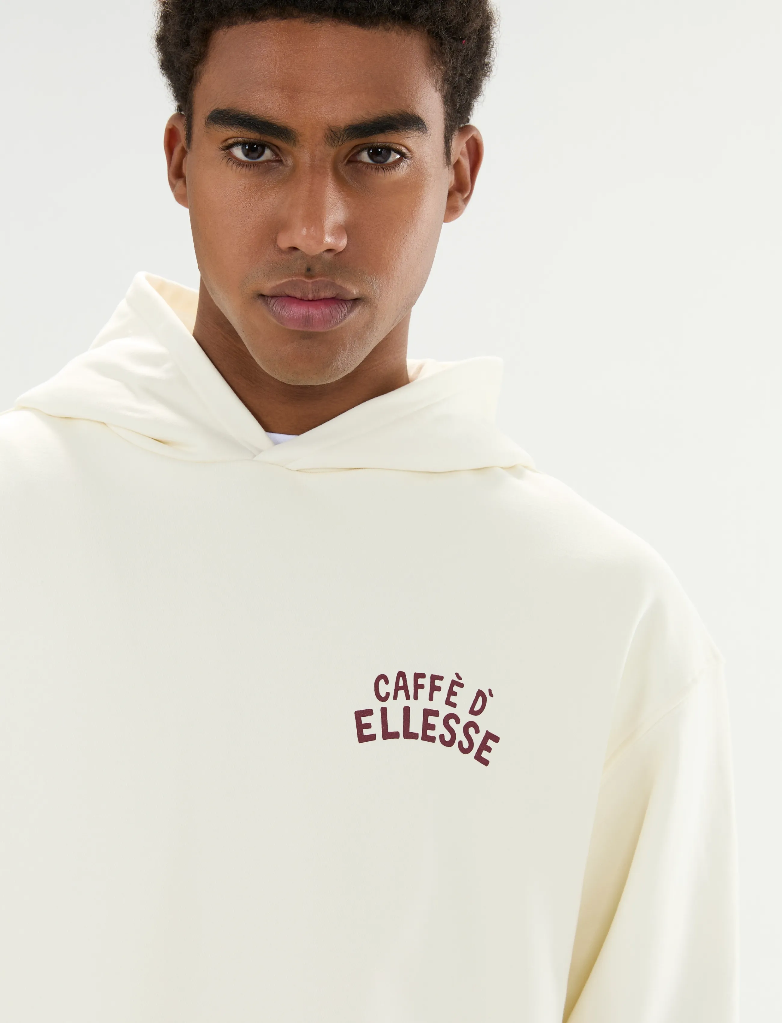Ellesse - CAFFE HOODIE - ecru - 3