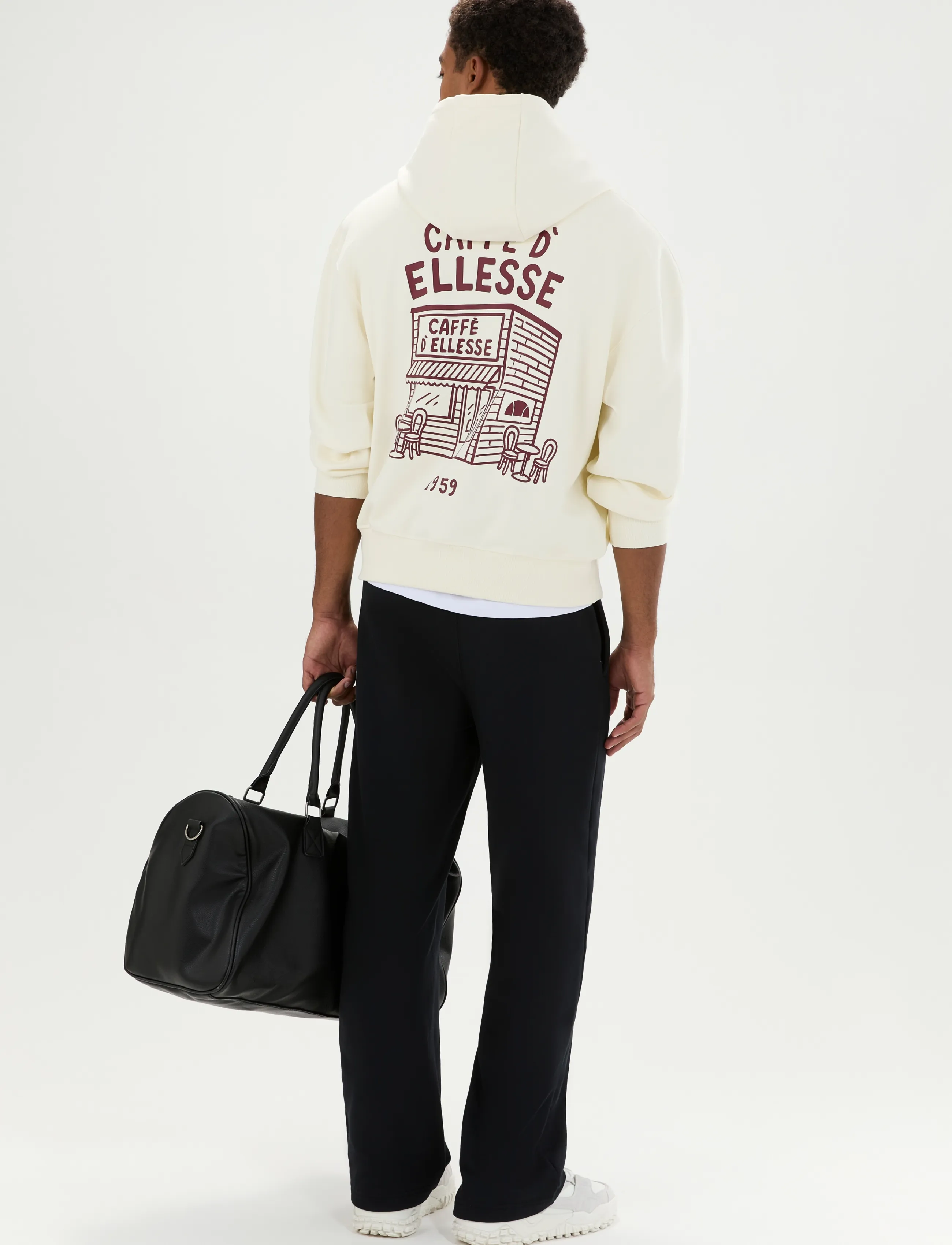 Ellesse - CAFFE HOODIE - ecru - 4