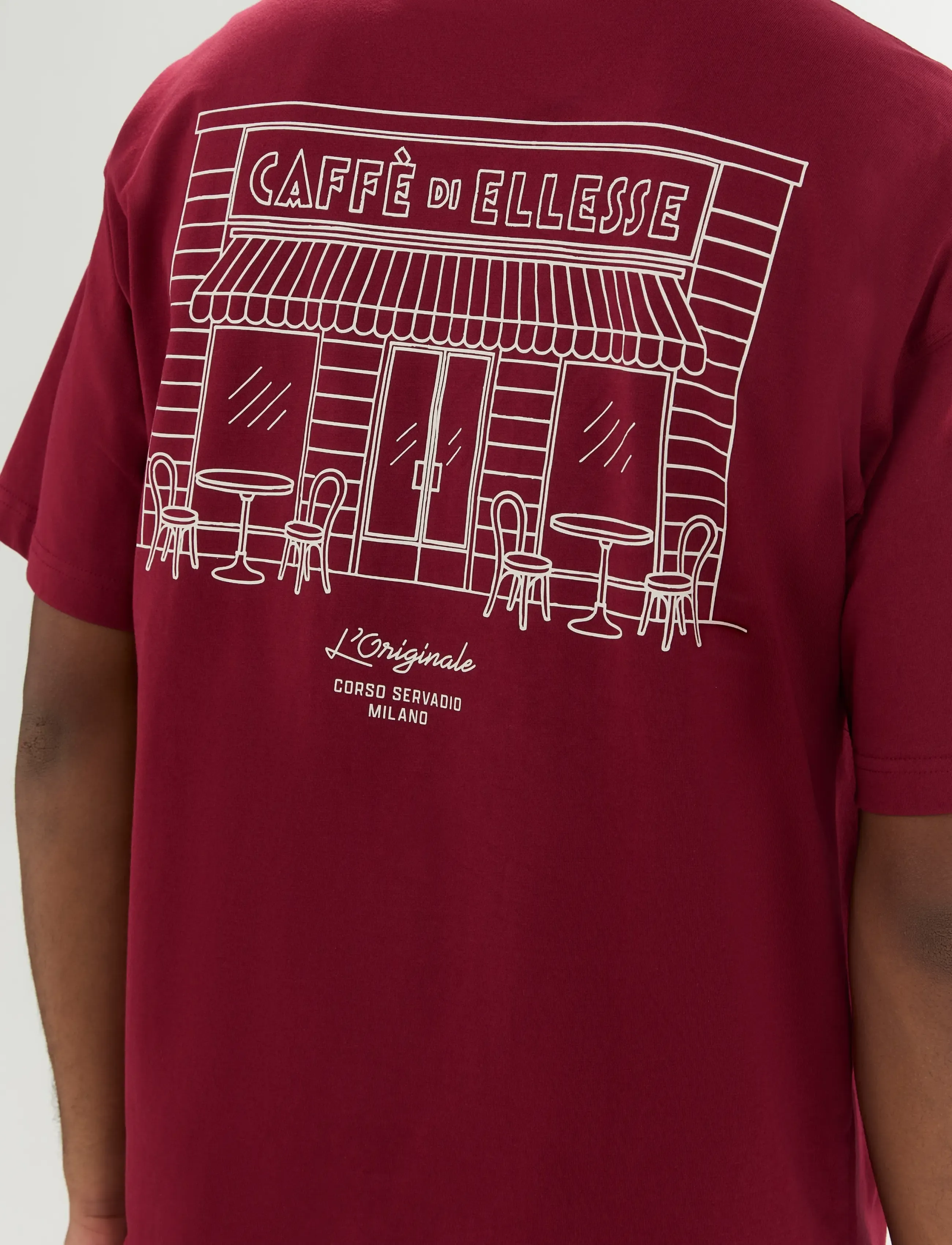 Ellesse - DECA TEE - crimson - 5