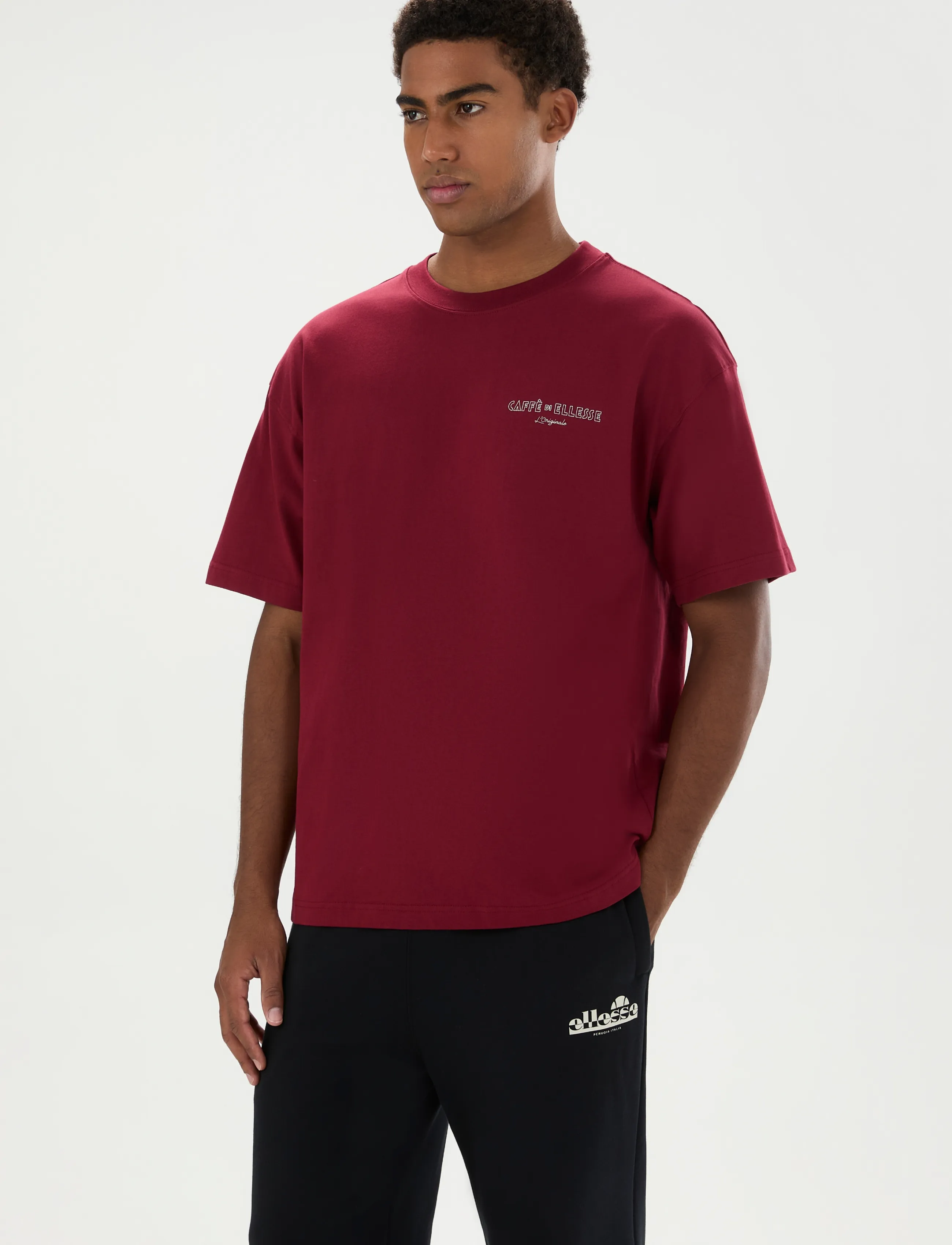 Ellesse - DECA TEE - crimson - 3