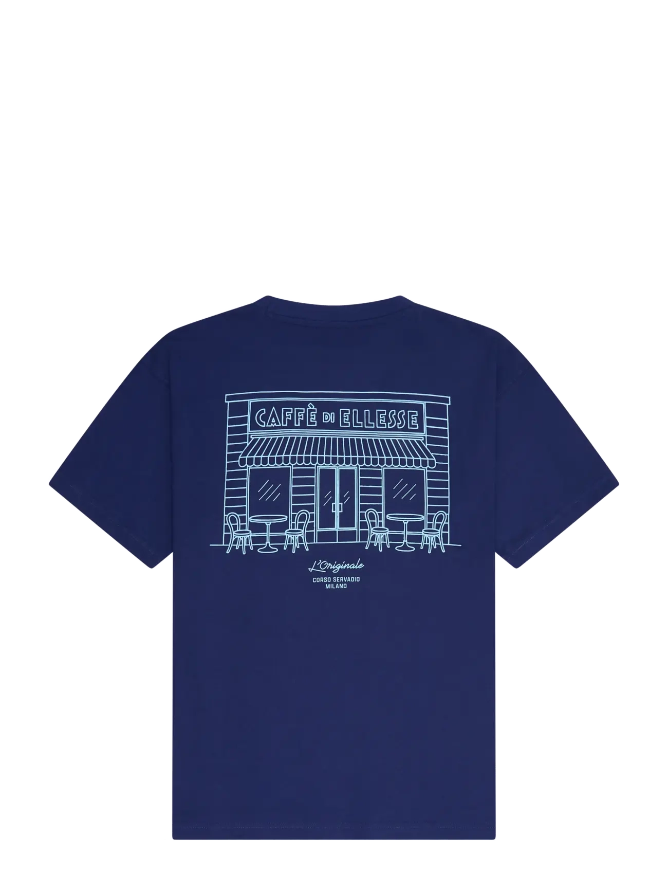Ellesse - DECA TEE - navy - 2