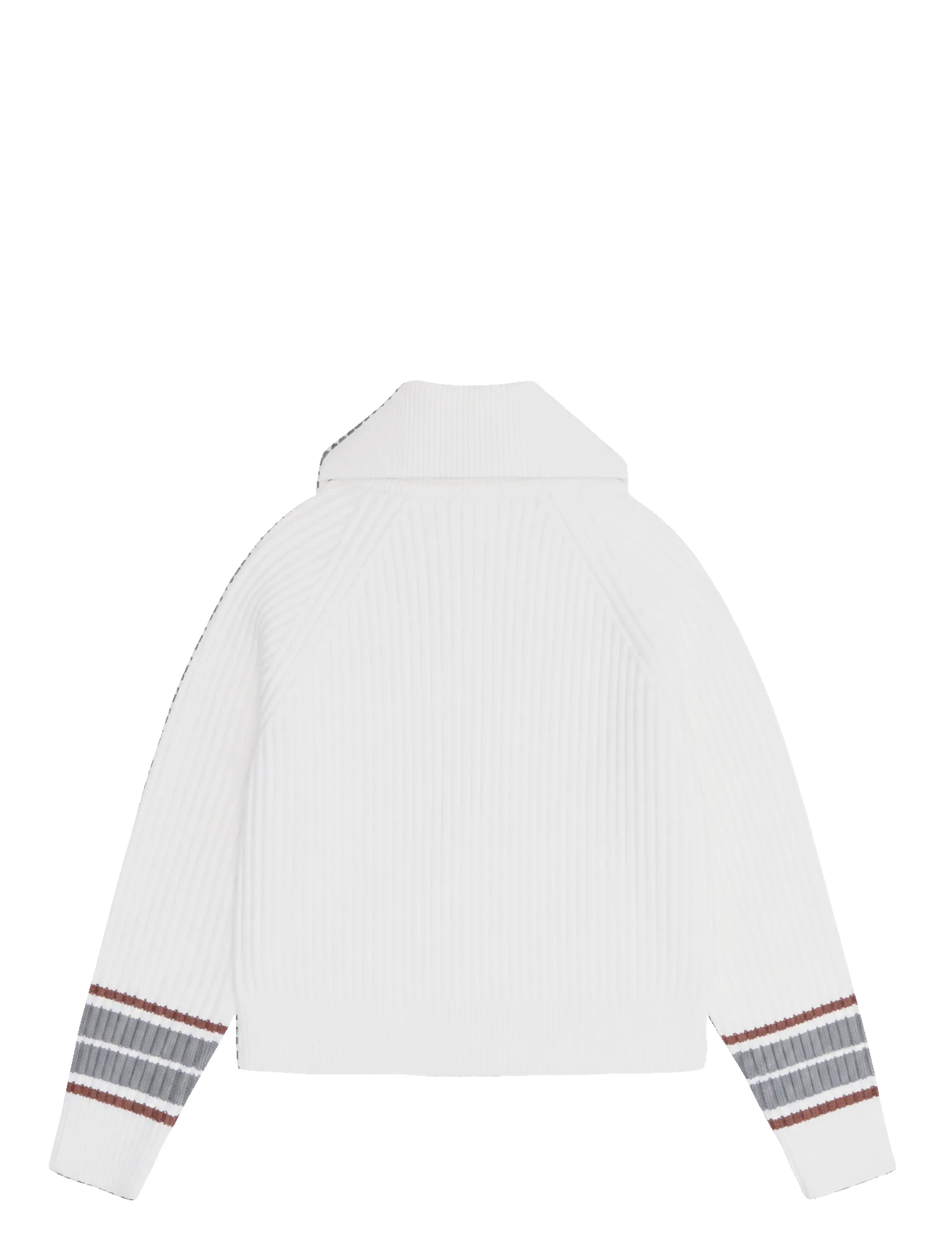 Ellesse - TOLLEGNO KNIT TRACK TOP - fullzip strik - ecru - 2