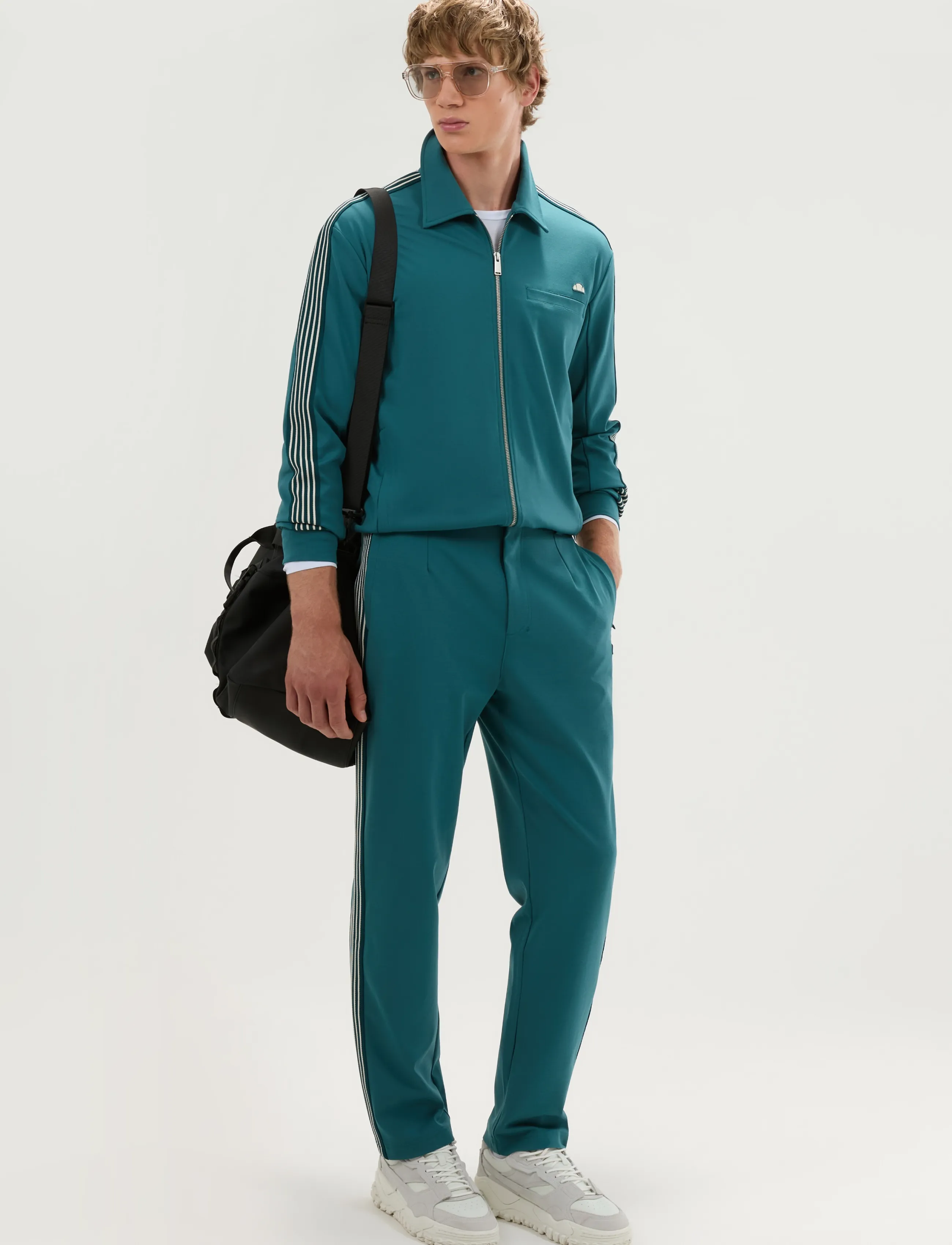 Ellesse LUCANTA TRACK TOP - Tøj - TEAL / green