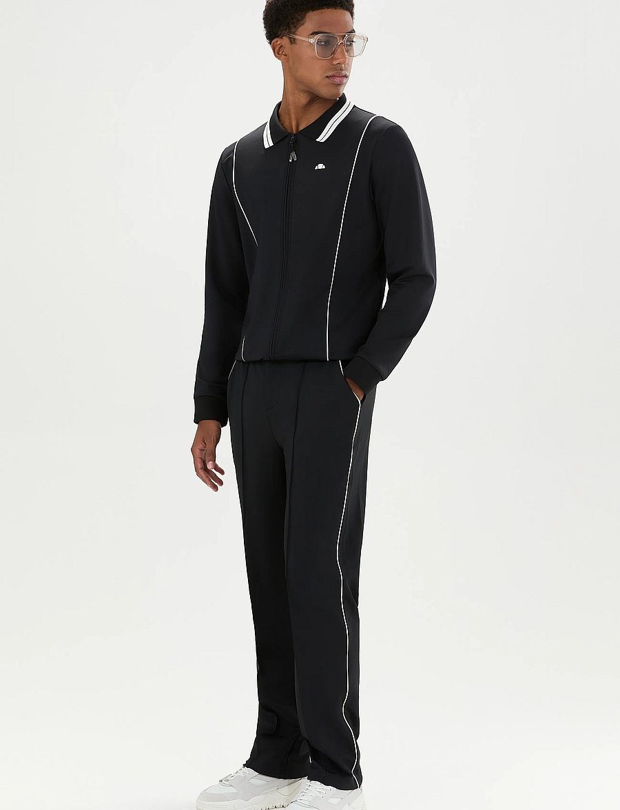 Ellesse - Avino Track Top - sweatshirts - black - 4