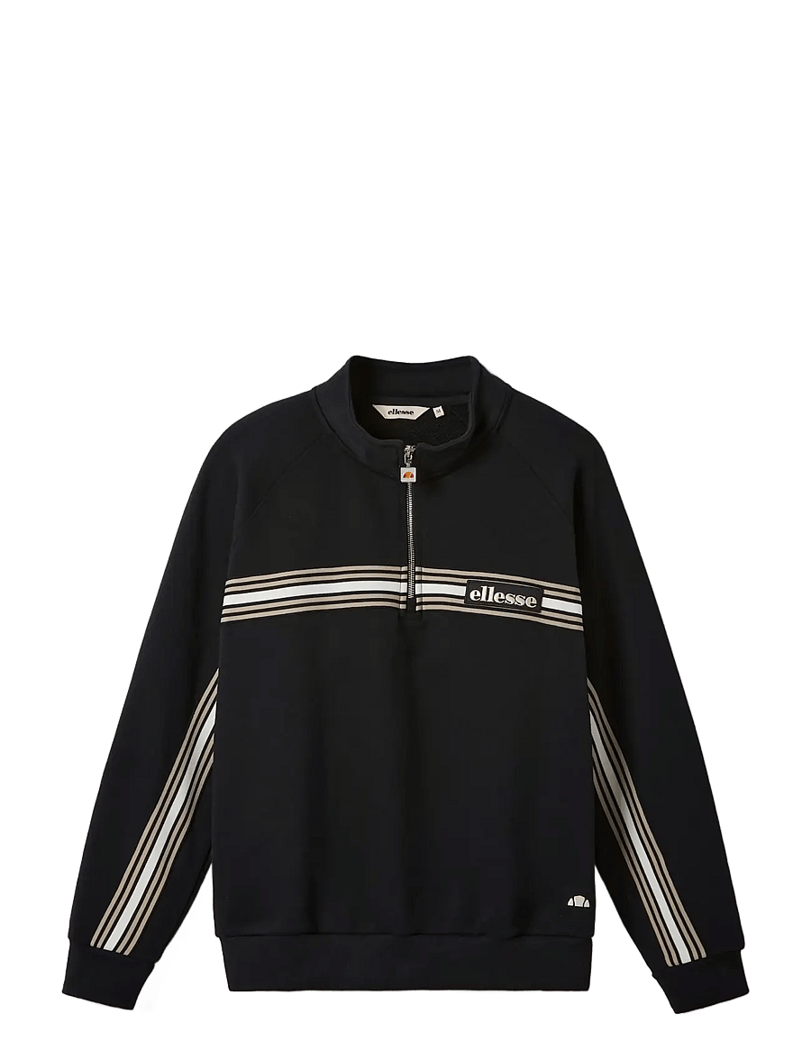 Ellesse - ROSSANTI 1/4 ZIP TOP - sweatshirts - black - 1