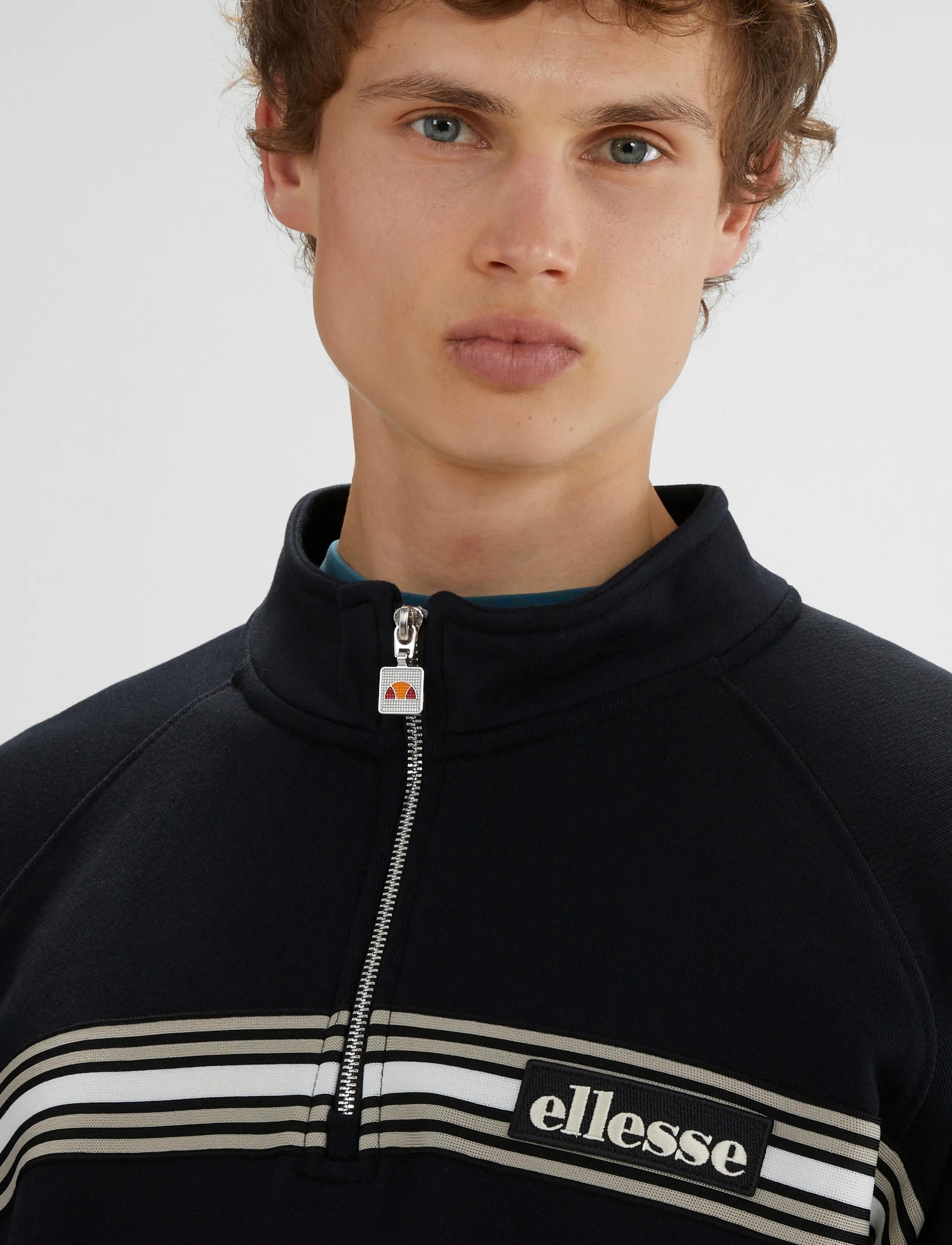 Ellesse - ROSSANTI 1/4 ZIP TOP - black - 0