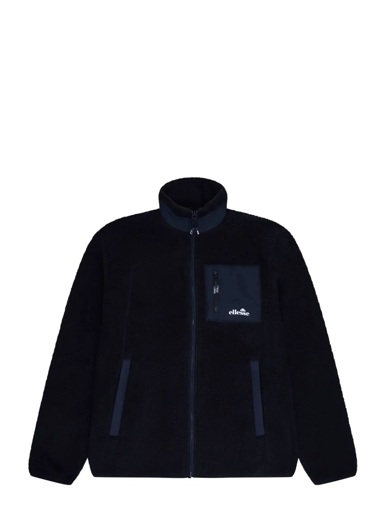 Ellesse - ZERANO 2 FZ JACKET - teddytröjor - black - 1