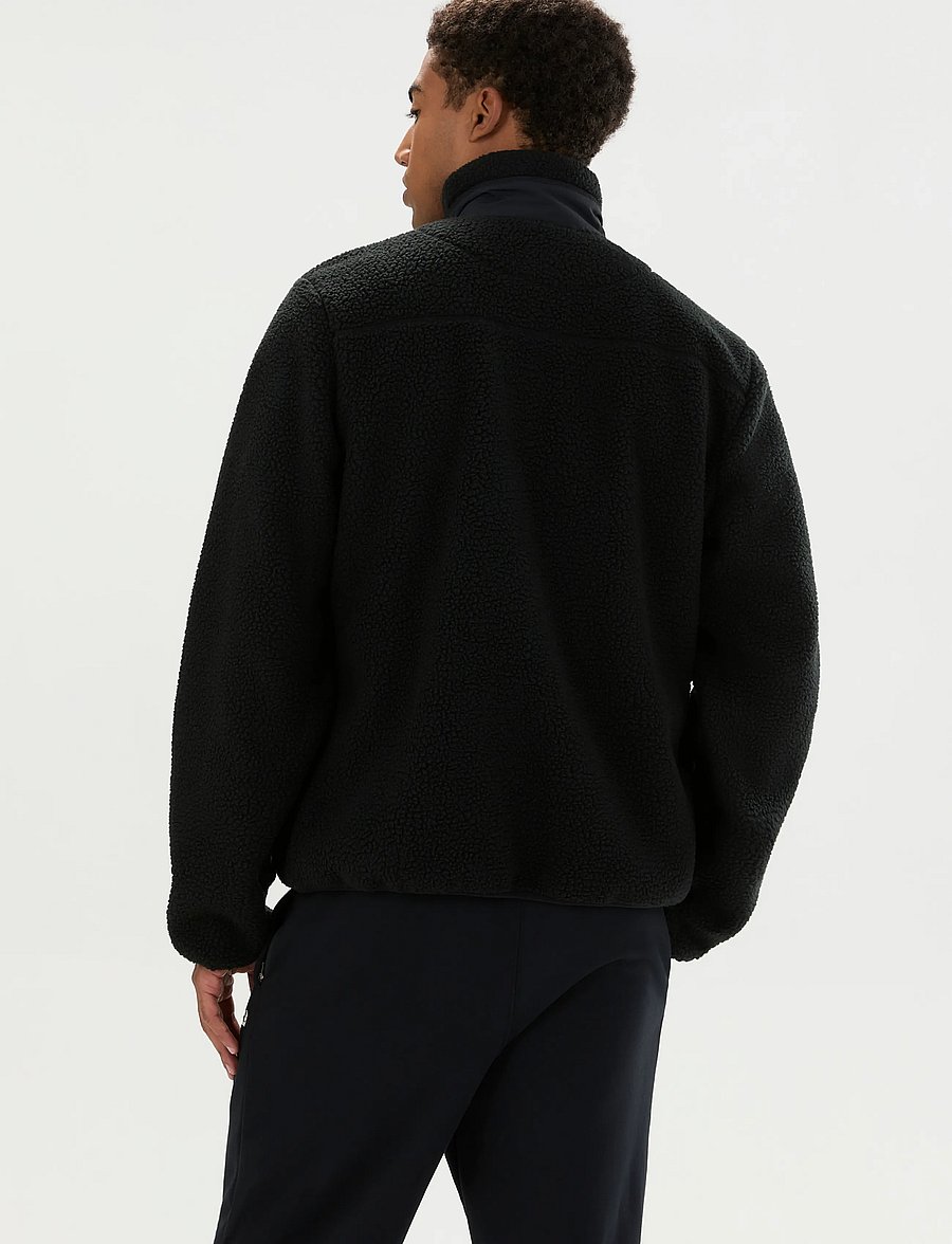 Ellesse - ZERANO 2 FZ JACKET - teddytröjor - black - 4