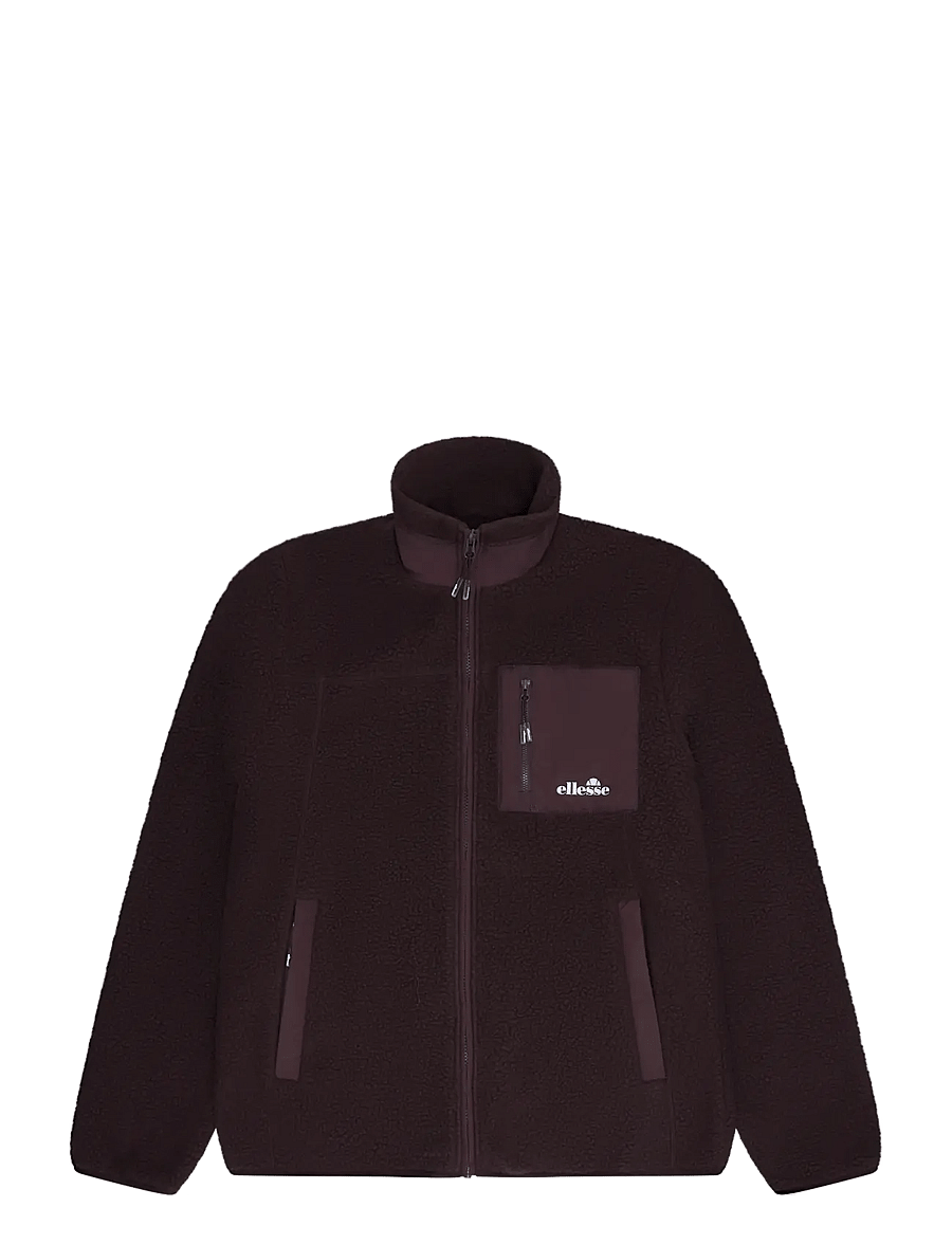 Ellesse - ZERANO 2 FZ JACKET - fleece-pullover - dark brown - 1