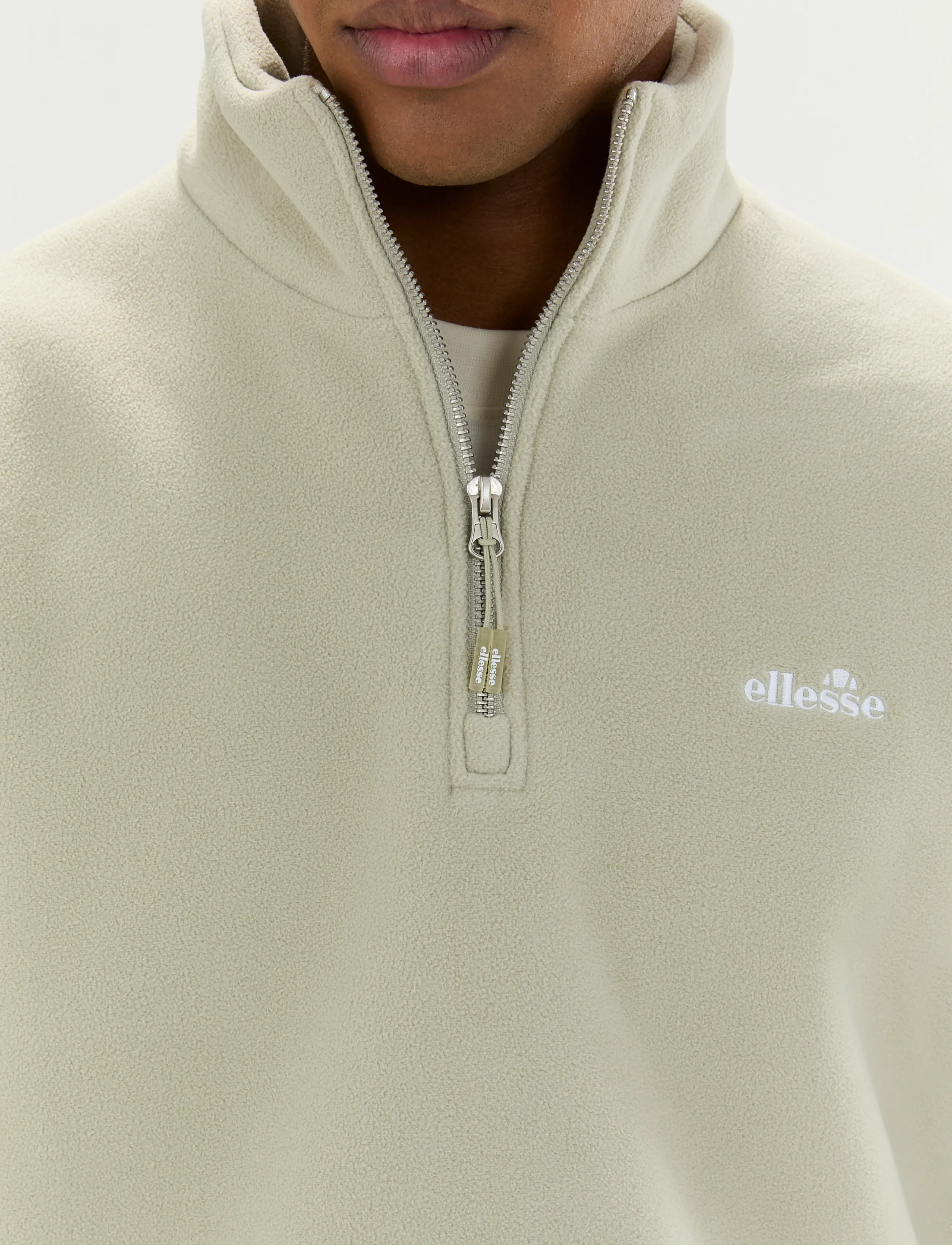 Ellesse - ZERANO 2 1/4 ZIP JACKET - sweatshirts - sand - 3