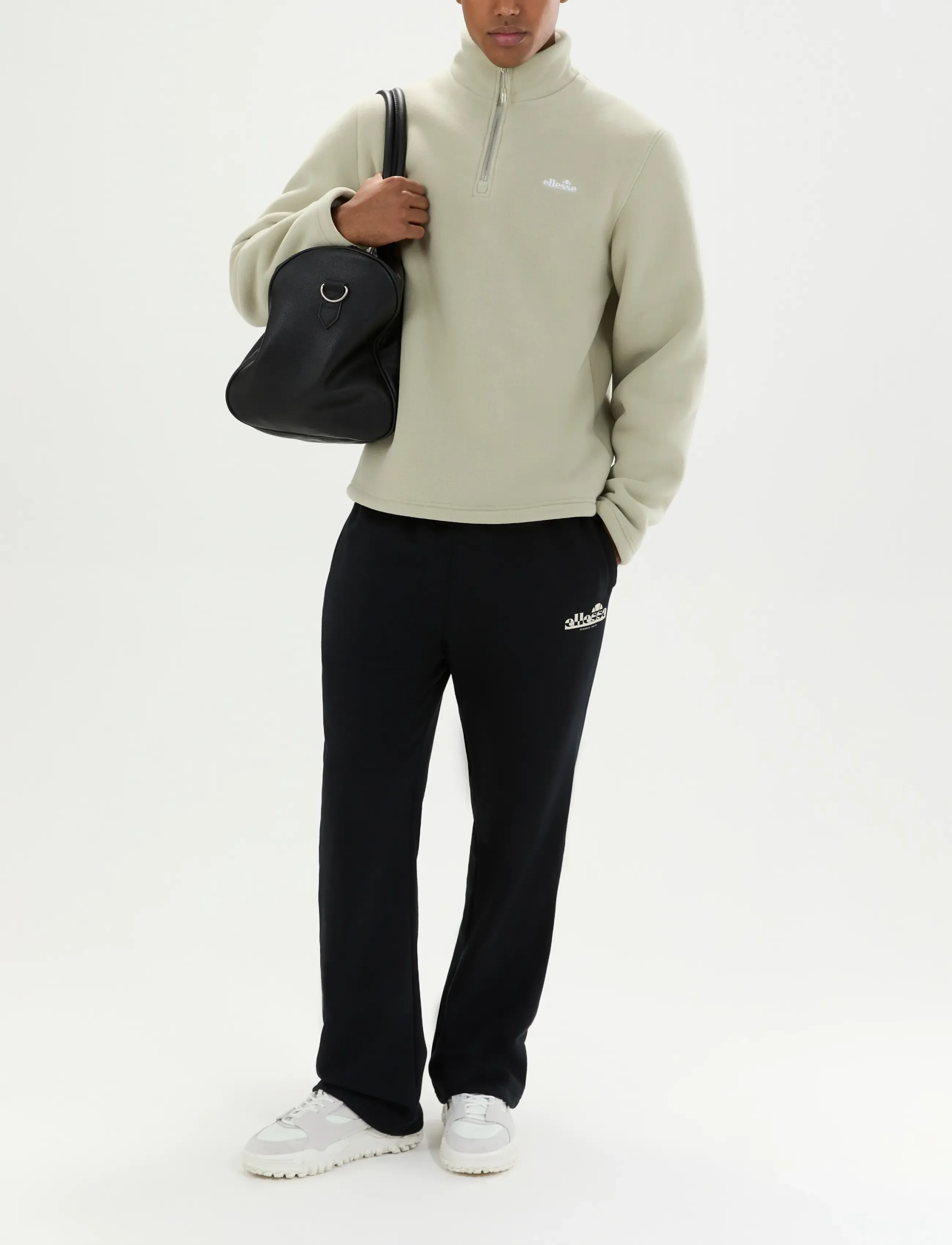 Ellesse - ZERANO 2 1/4 ZIP JACKET - sweatshirts - sand - 4