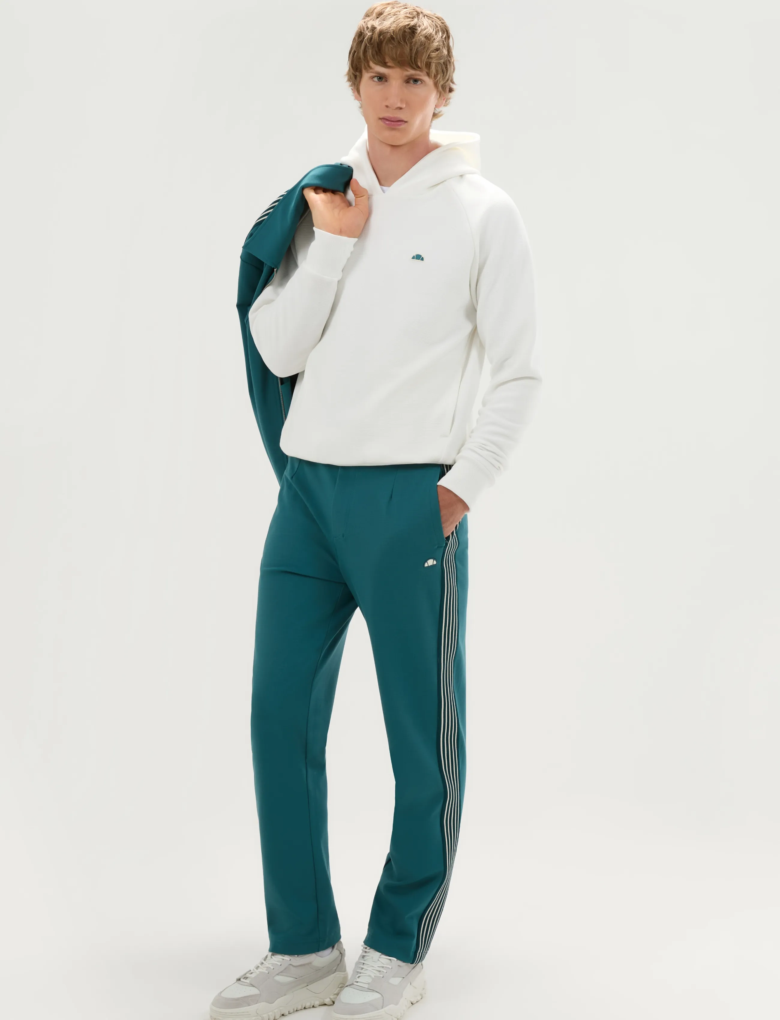 Ellesse - VIVINO OH HOODIE - ecru - 4