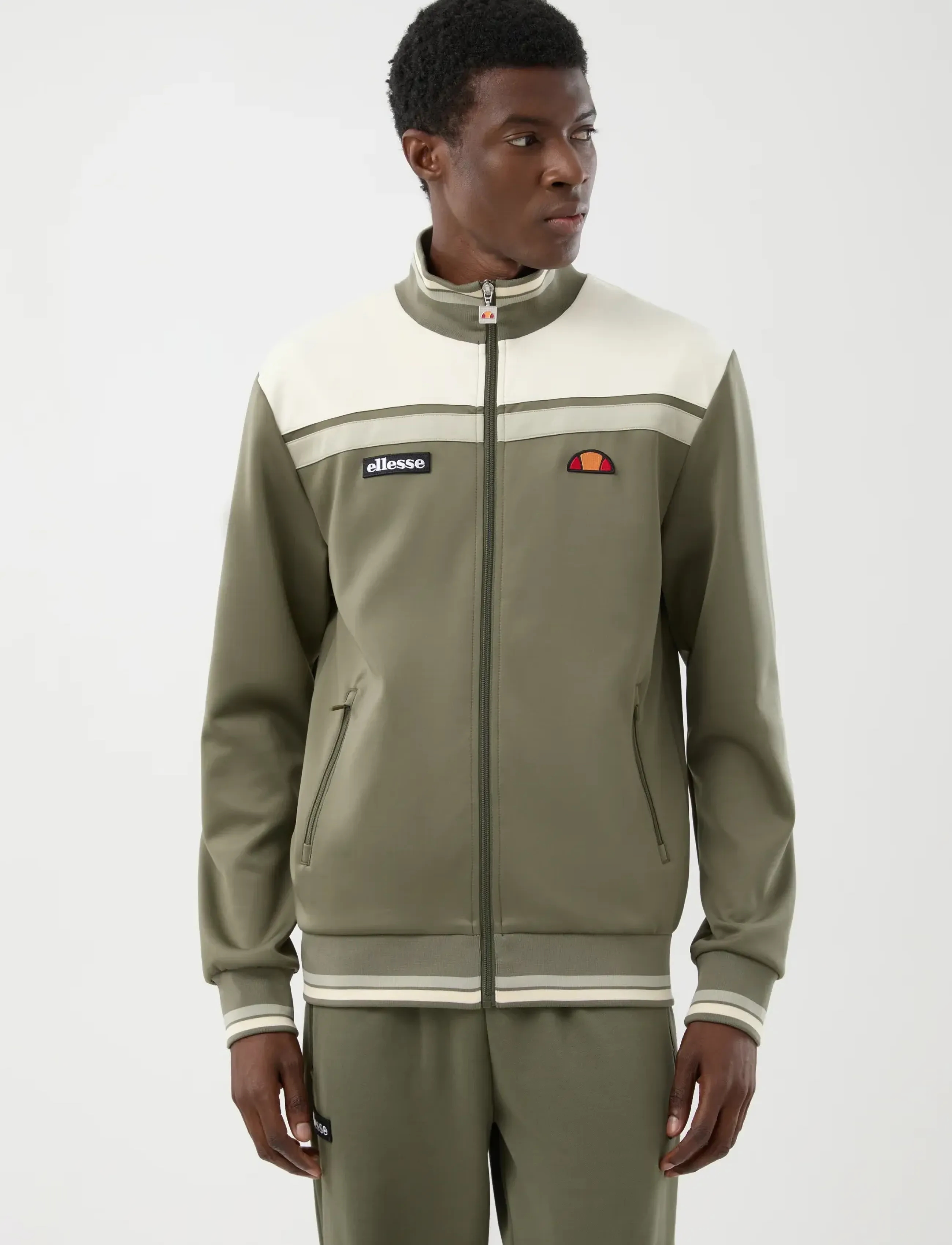 Ellesse VIGNOLA TRACK TOP - Kleidung - OLIVE / khaki/green