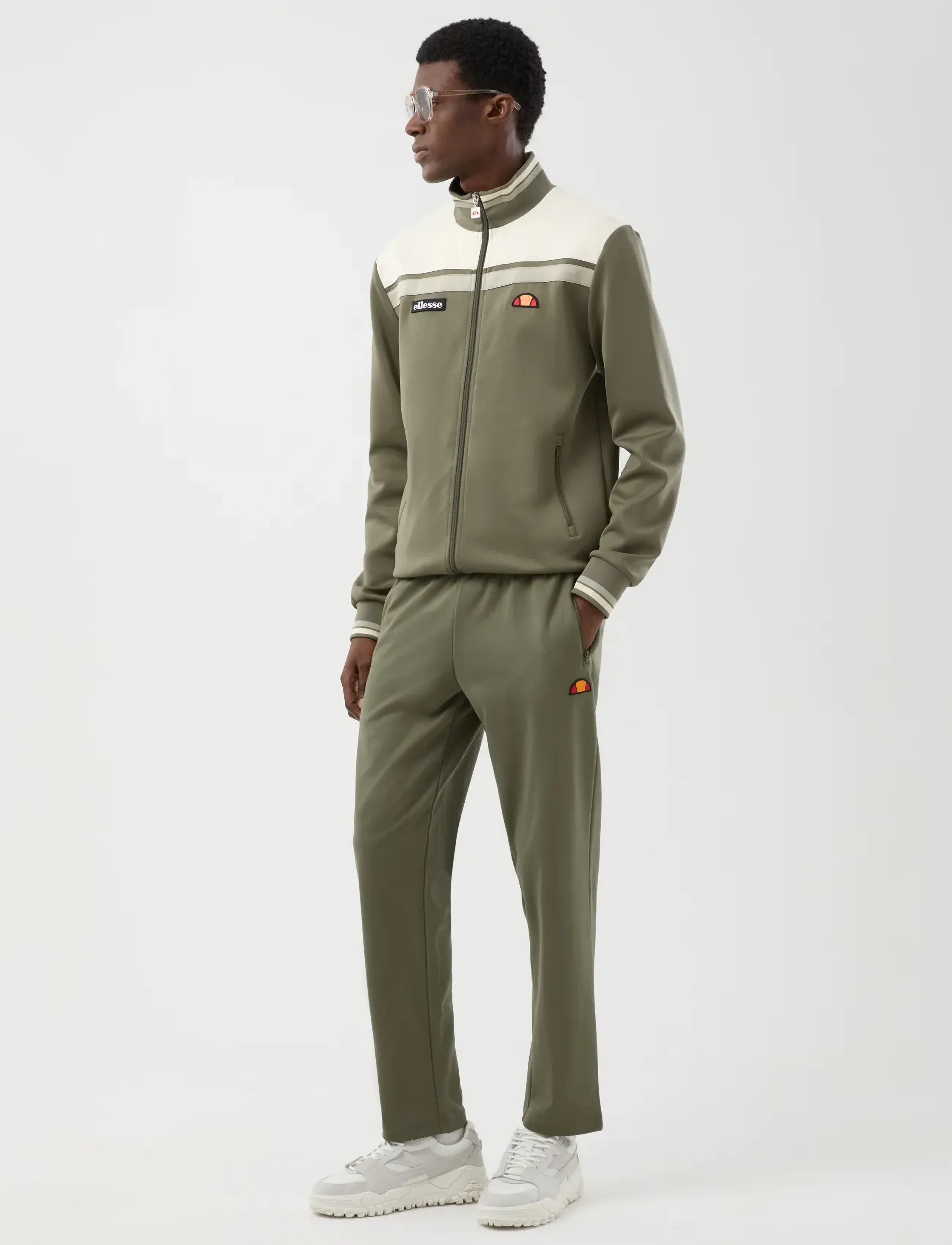 Ellesse - VIGNOLA TRACK TOP - herbstjacken - olive - 4