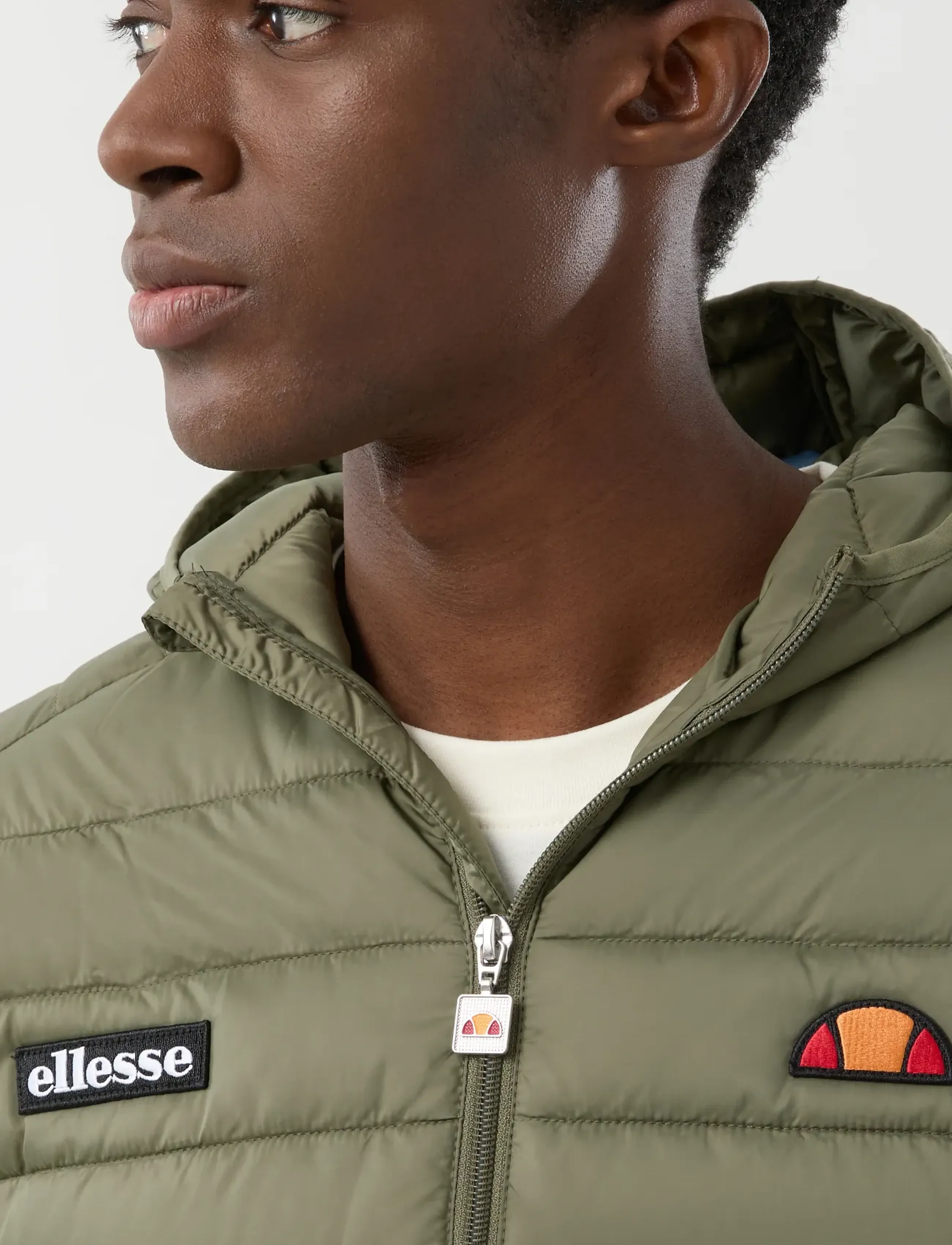 Ellesse LOMBARDY PADDED JACKET - Tøj - OLIVE / khaki/green