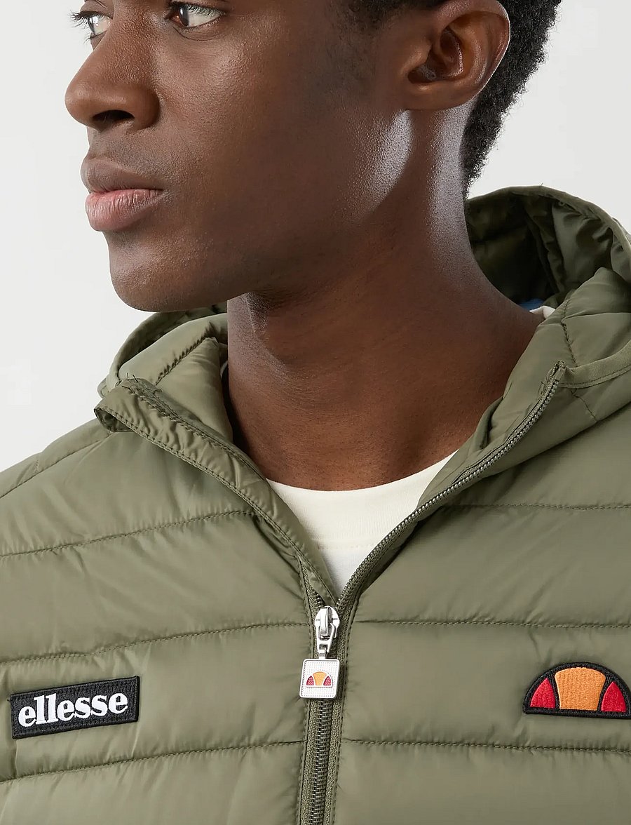 Ellesse - LOMBARDY PADDED JACKET - vinterjakker - olive - 0