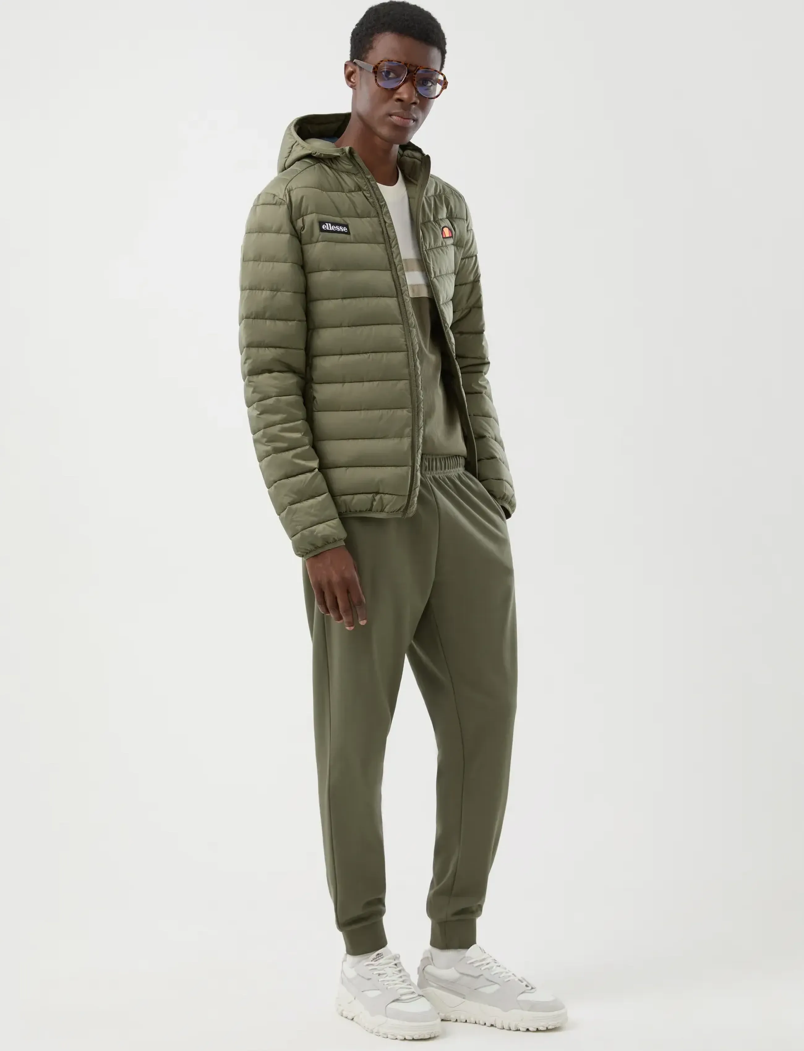 Ellesse - LOMBARDY PADDED JACKET - vinterjakker - olive - 5