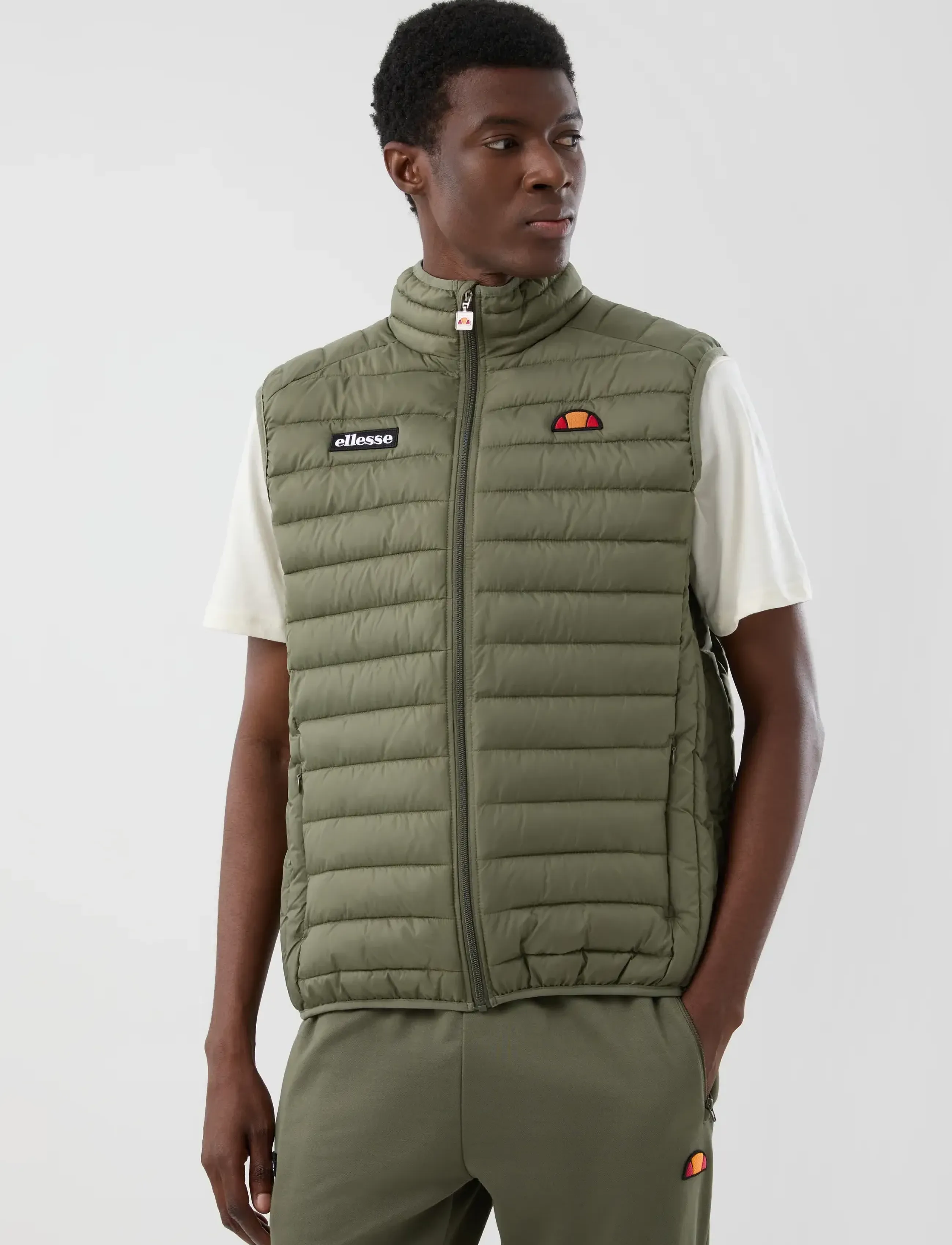 Ellesse - BARDY GILET - veste - olive - 3