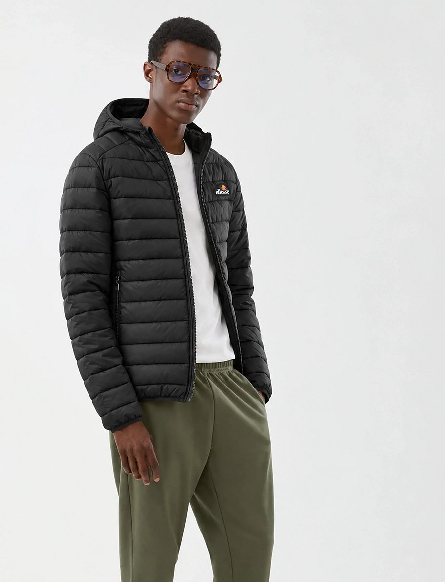 Ellesse - Mattawa Padded Jacket - dunjakker - black - 0