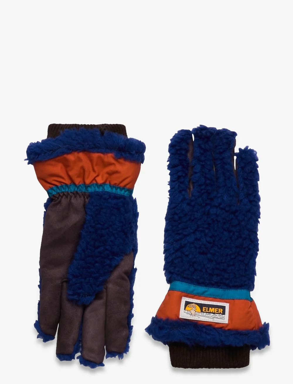 Elmer by Swany - TEDDY 5FINGER-BLACK - fingervantar - blue - 0
