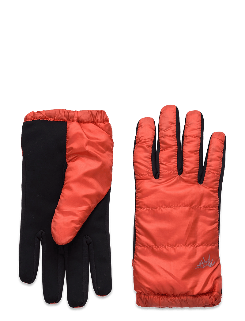 Elmer by Swany - ANTLER - PRIMALOF WITH CONDUCTIVE-BLACK - handsker - orange - 0