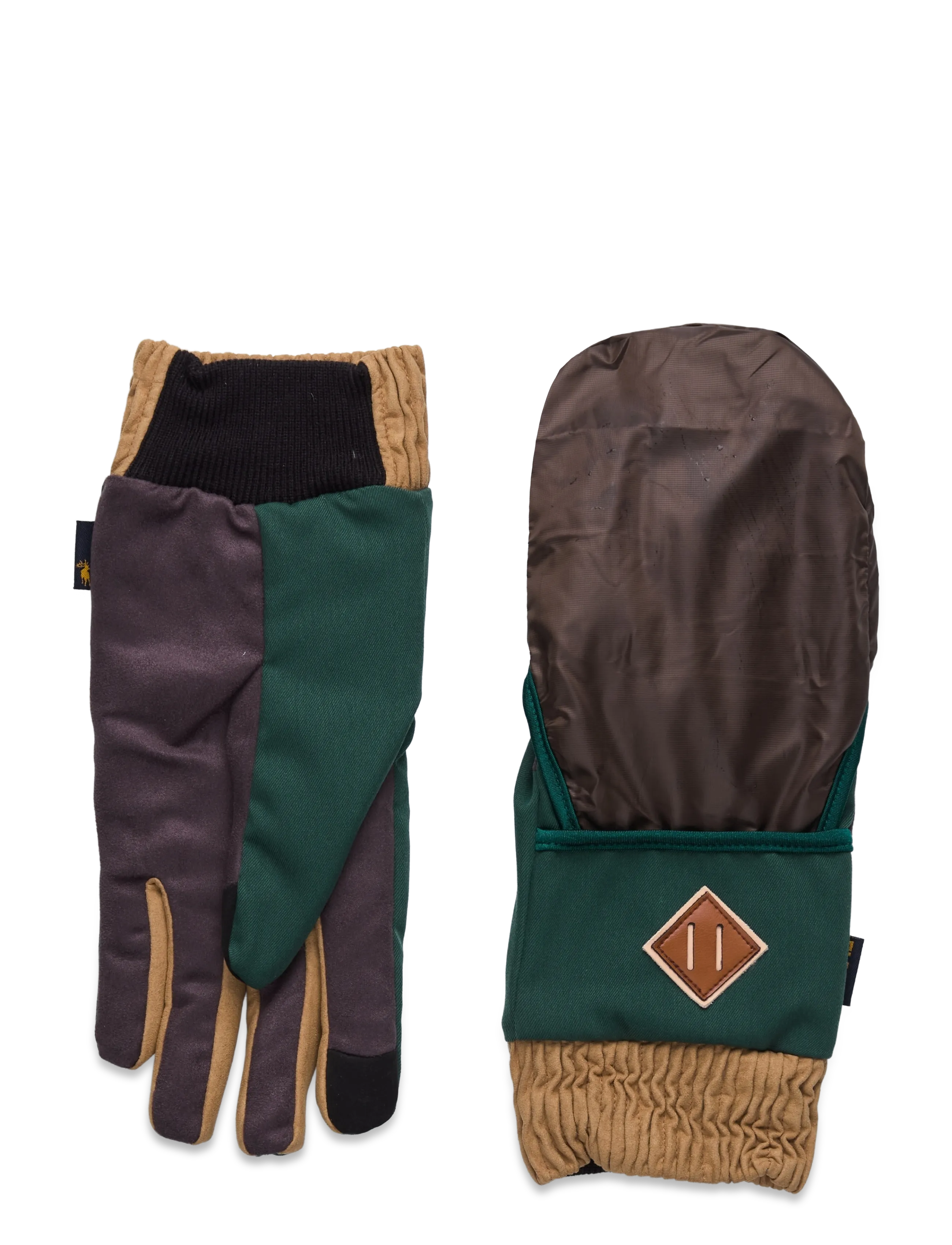 Elmer by Swany - CHINO - INNER HOOD  WITH CONDUCTIVE-BROWN - green - 1