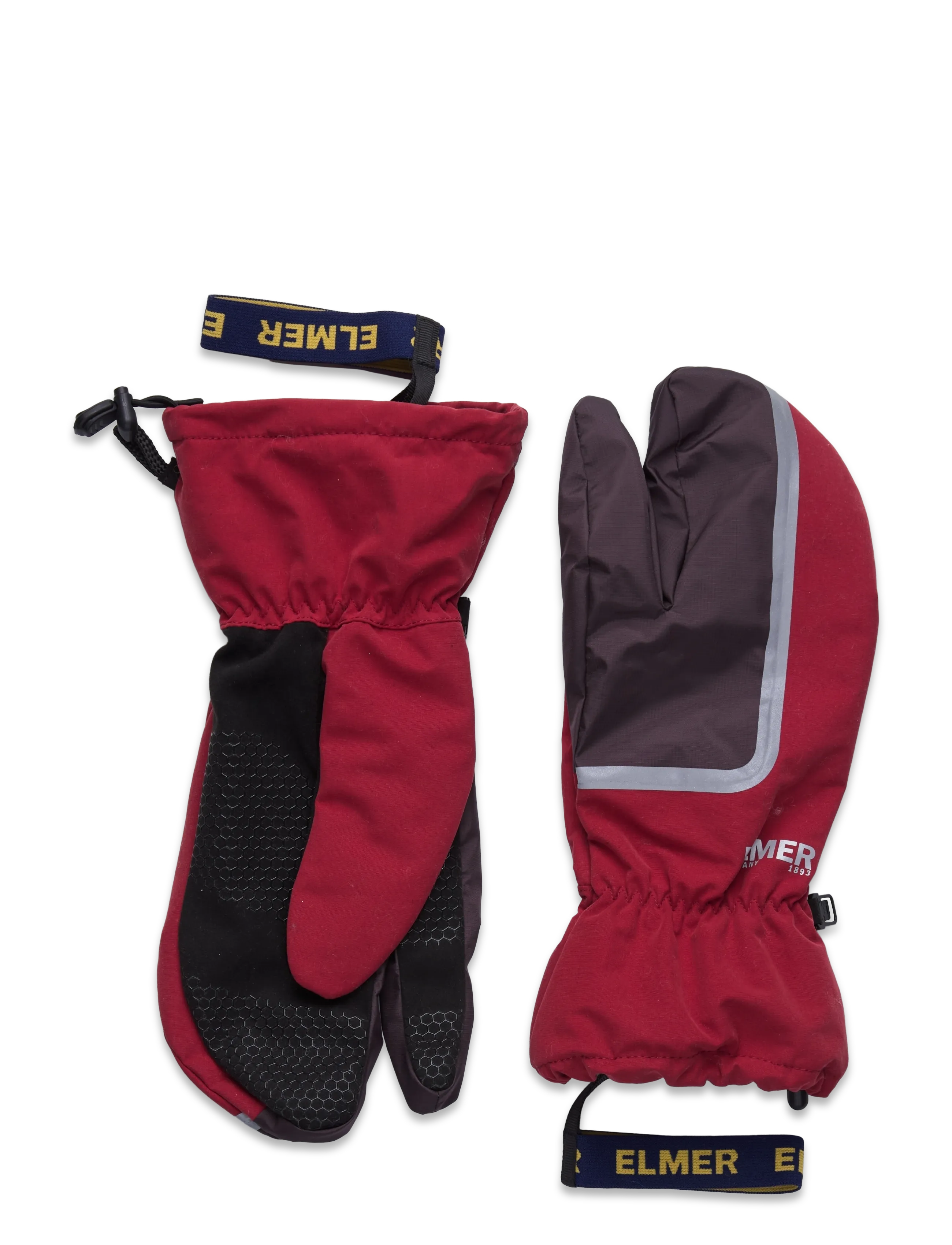 Elmer by Swany TRIGER OVER MITTEN-KHAKI - Mittens - RED / red