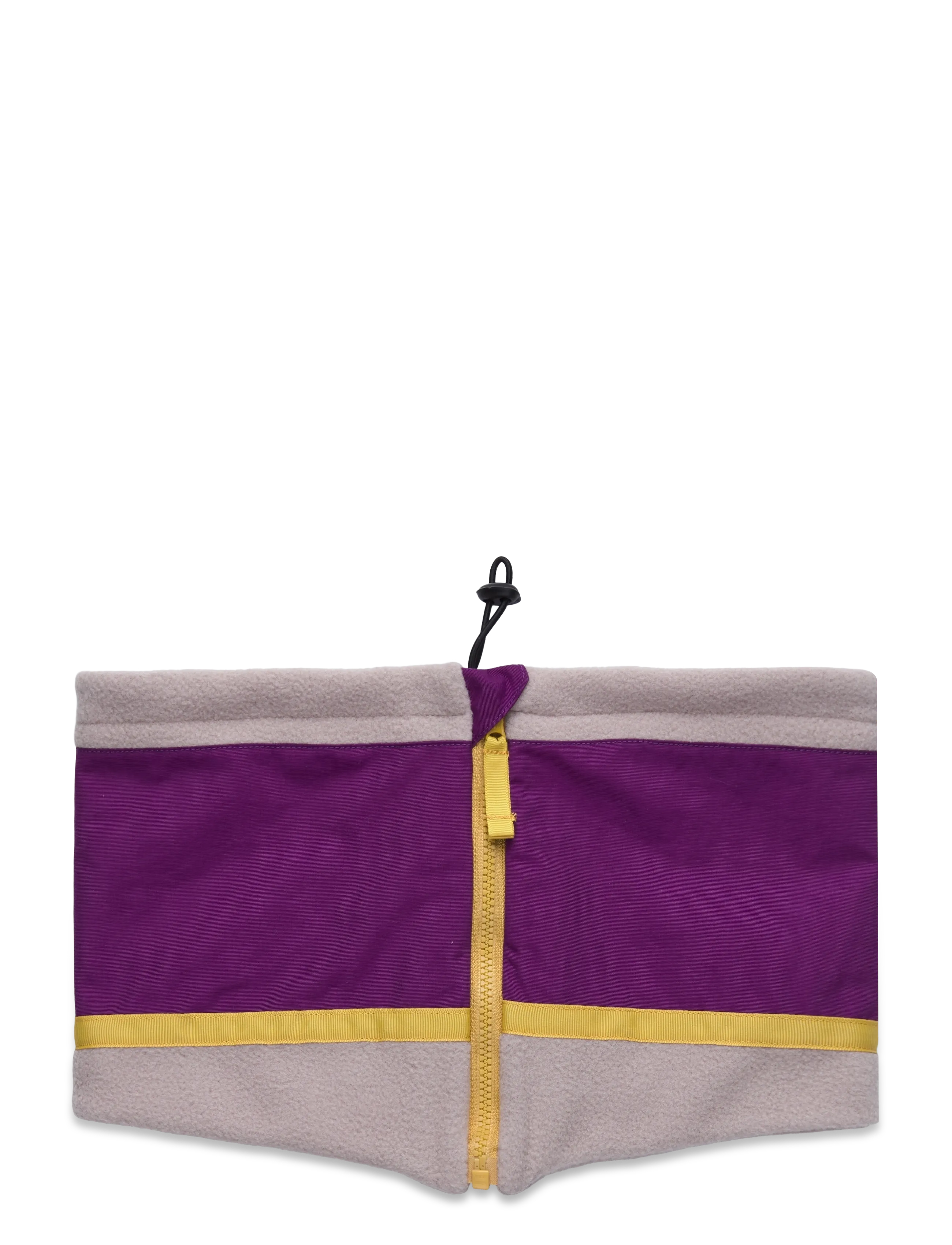 REVERSIBLE NECK-BEIGE/PURPLE - BEIGE/PURPLE