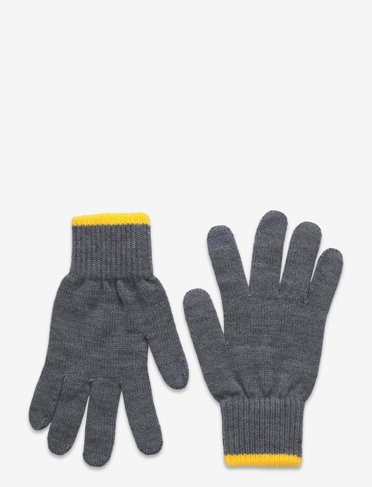 Elmer by Swany - KNIT GLOVE - ROSEWOOD - gloves - grey - 0