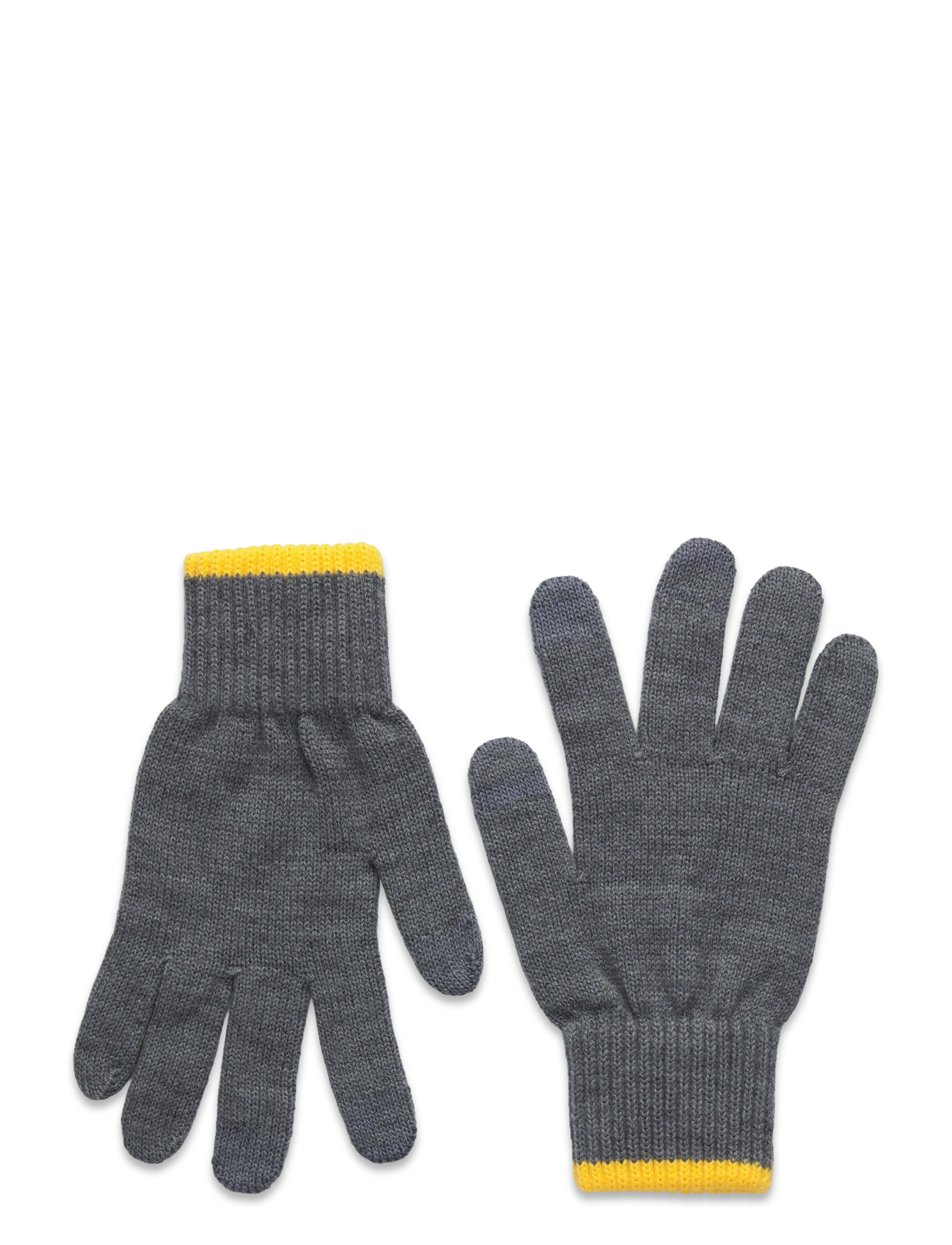 Elmer by Swany KNIT GLOVE - ROSEWOOD - Kindad - GREY / grey