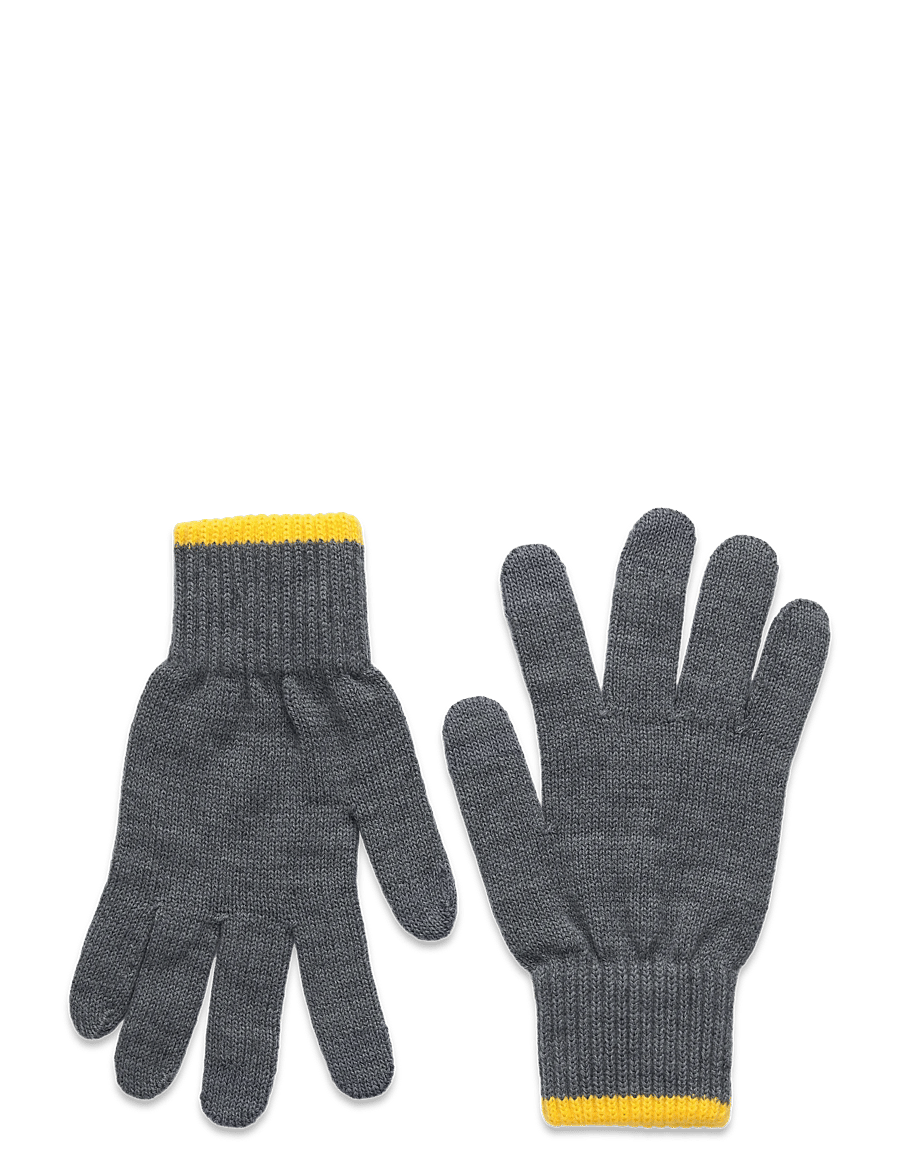 Elmer by Swany - KNIT GLOVE - ROSEWOOD - handsker & vanter - grey - 0