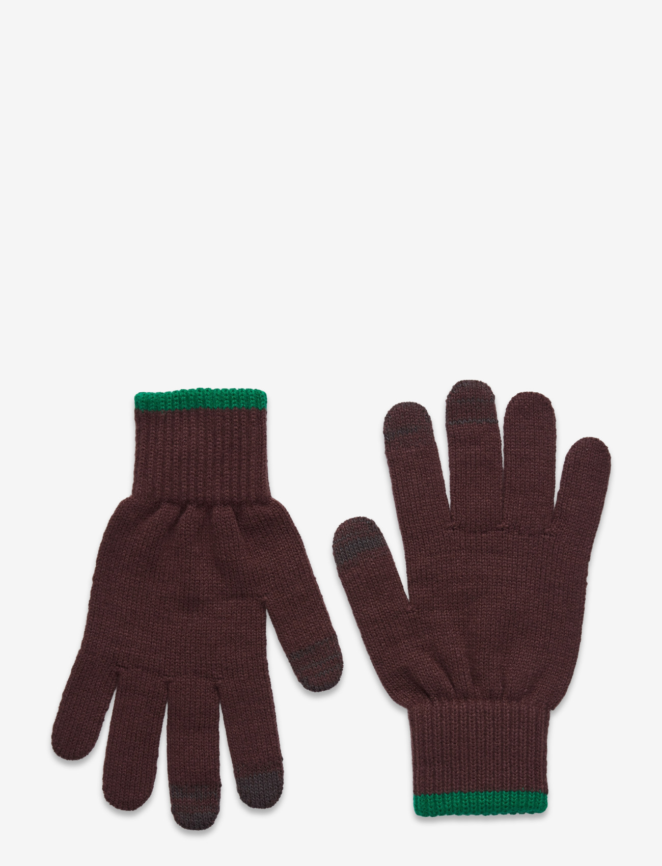 Elmer by Swany - KNIT GLOVE - ROSEWOOD - handschuhe - rosewood - 0