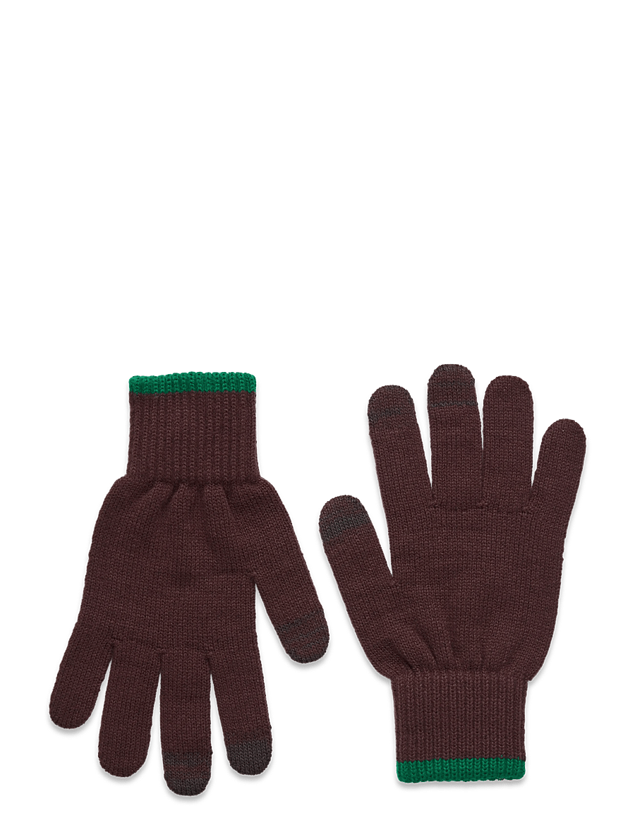 Elmer by Swany - KNIT GLOVE - ROSEWOOD - handschuhe - rosewood - 0