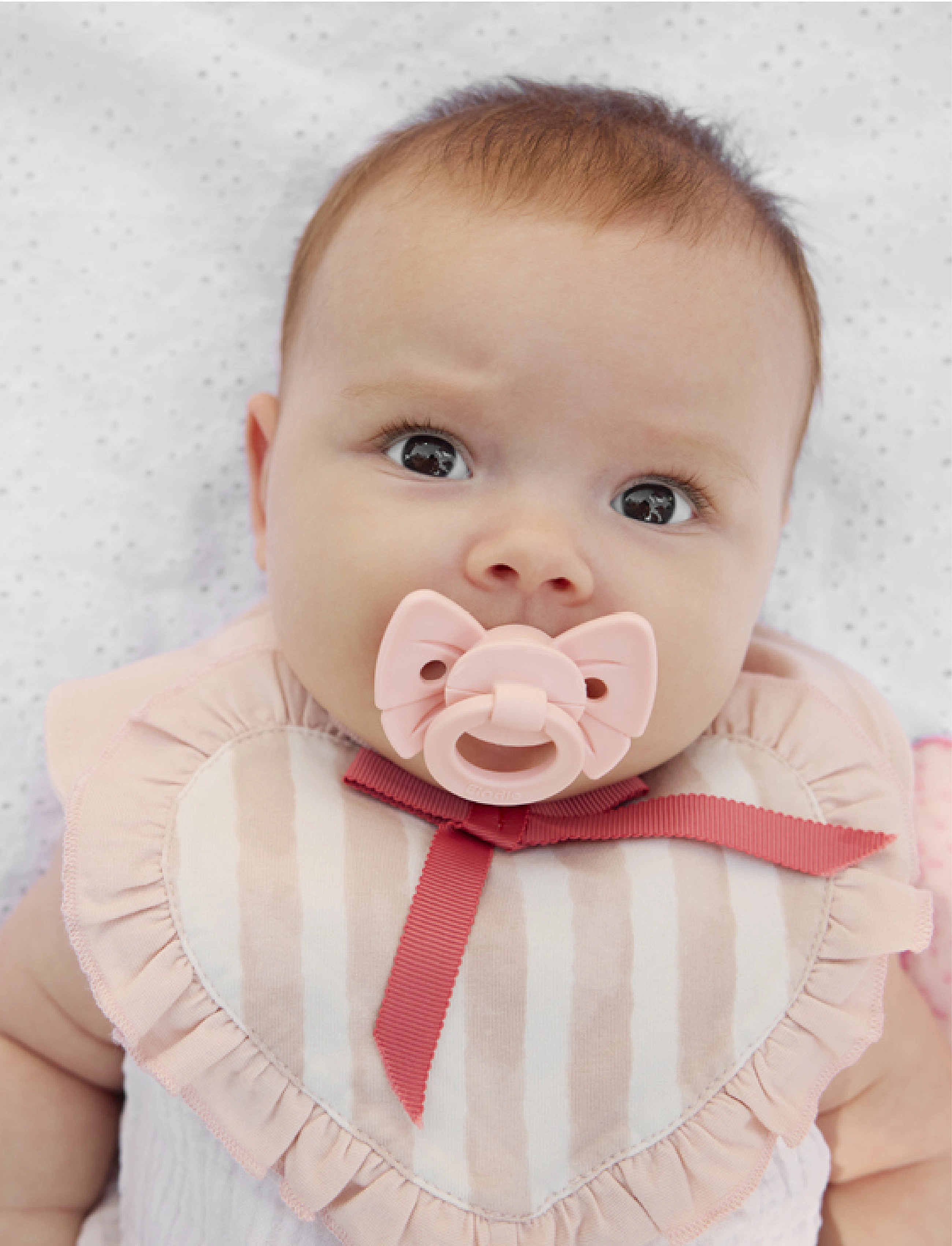 Elodie Details Binky Bow - Misty Pink, One Size, Pink, Sutter Og Tilbehør > Sutter, Børn