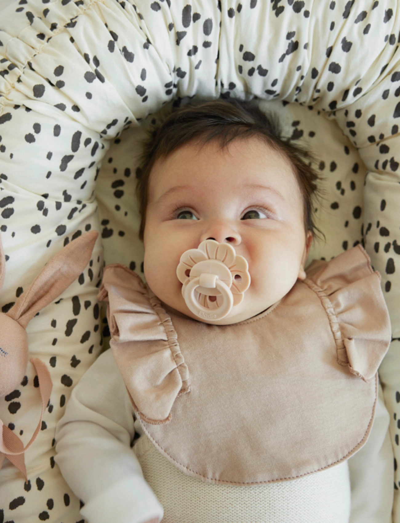 Elodie Details Binky Bloom - Powder Pink, One Size, Pink, Sutter Og Tilbehør > Sutter, Børn